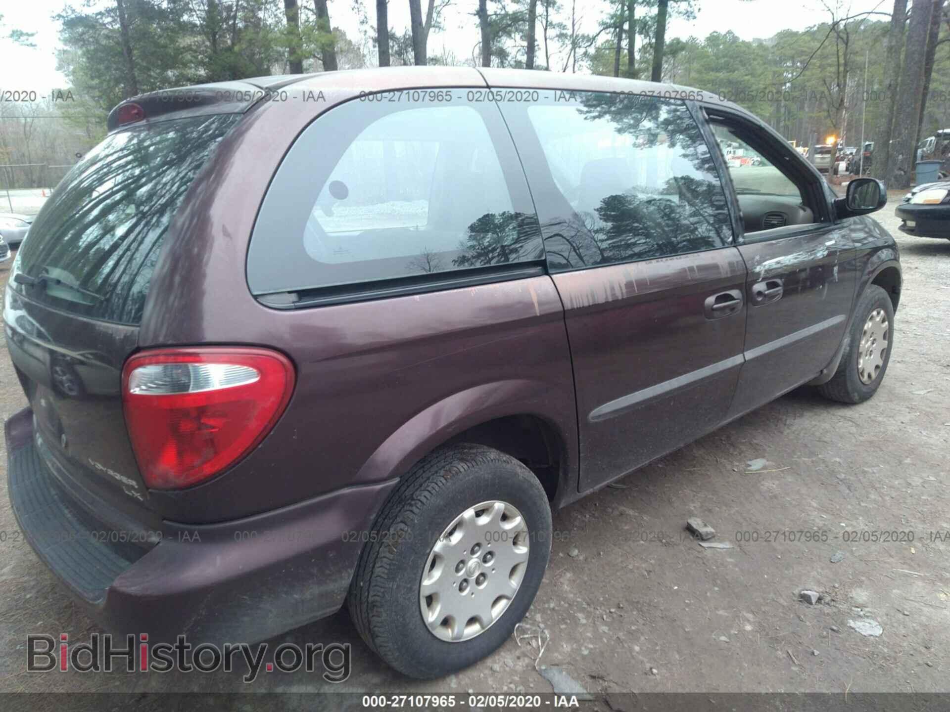 2003 CHRYSLER VOYAGER - VIN: 1C4GJ25B23B322522 - Фото 4