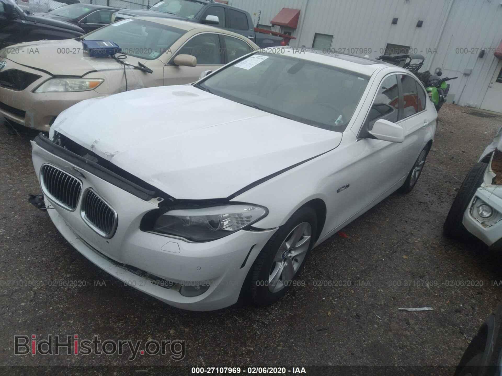 2012 BMW 528 - VIN: WBAXG5C52CDW24231 - Фото 2