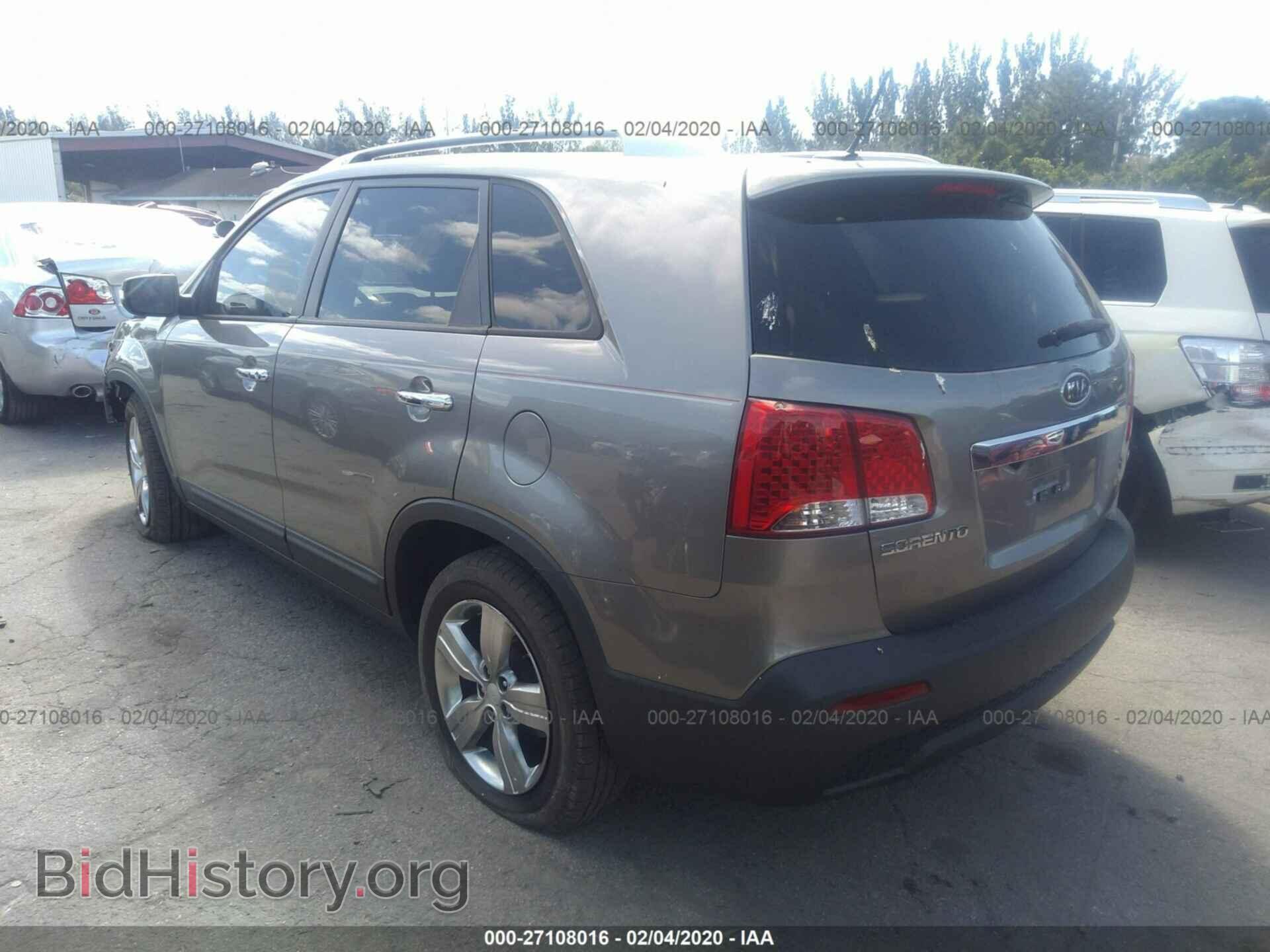 2012 KIA SORENTO - VIN: 5XYKU3A65CG242587 - Фото 3