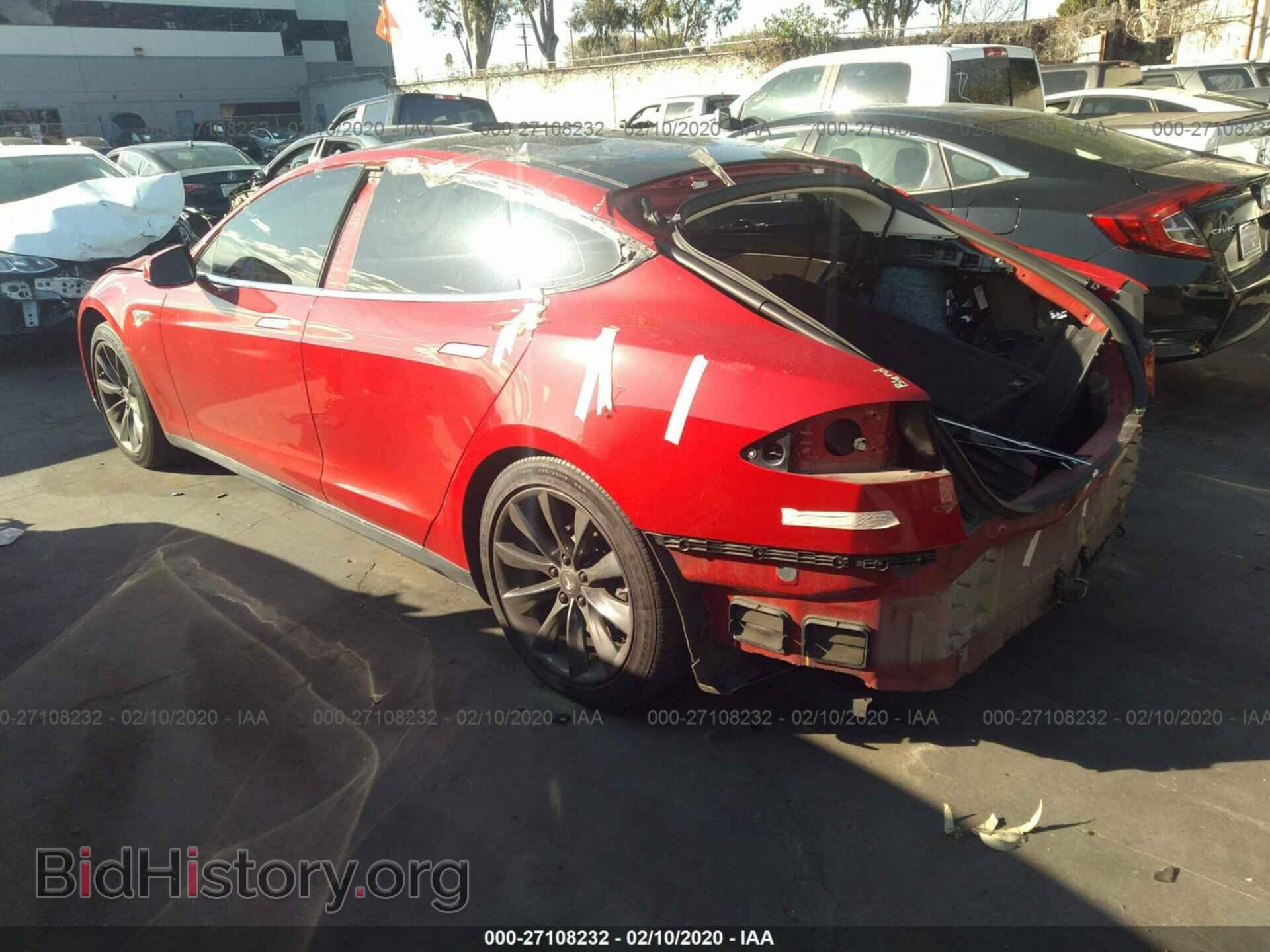 2014 TESLA MODEL S - VIN: 5YJSA1H14EFP53922 - Фото 3