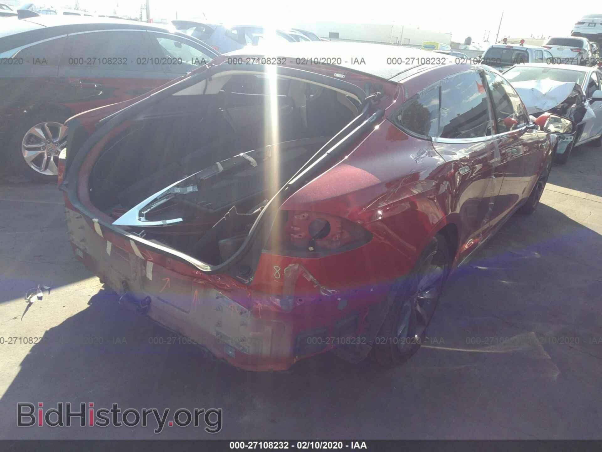 2014 TESLA MODEL S - VIN: 5YJSA1H14EFP53922 - Фото 4