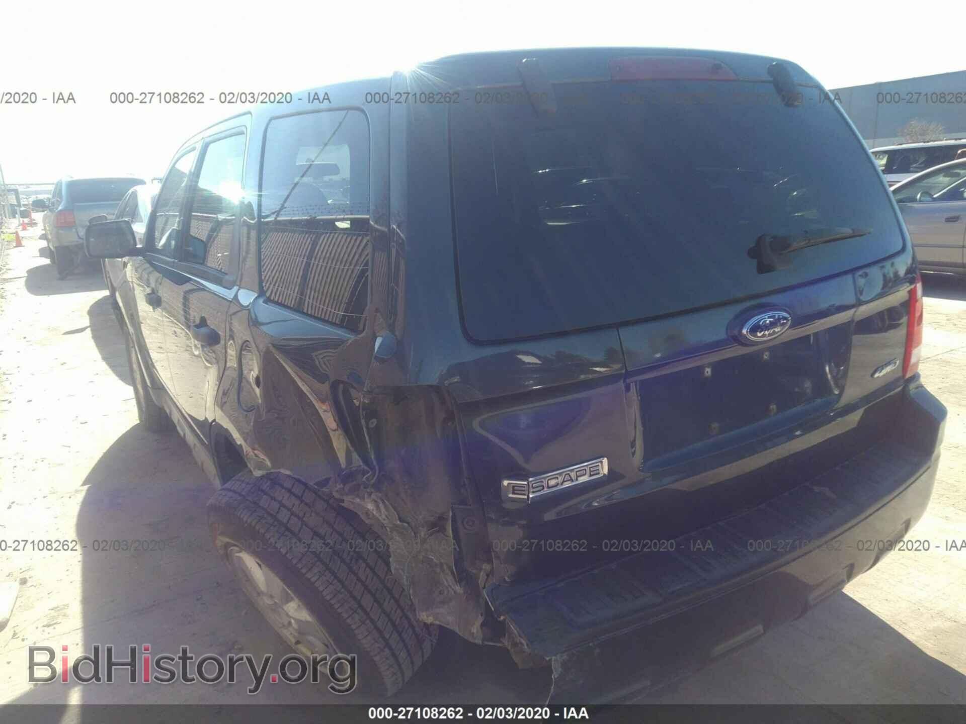 2009 FORD ESCAPE - VIN: 1FMCU92779KB19290 - Фото 3