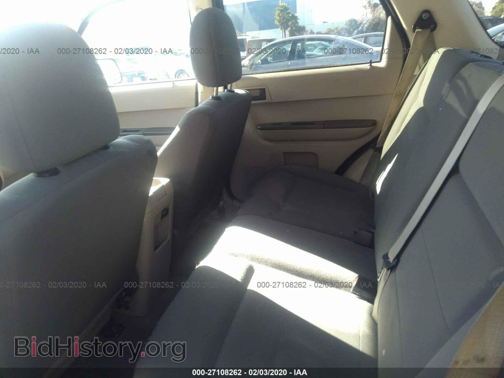 2009 FORD ESCAPE - VIN: 1FMCU92779KB19290 - Фото 8