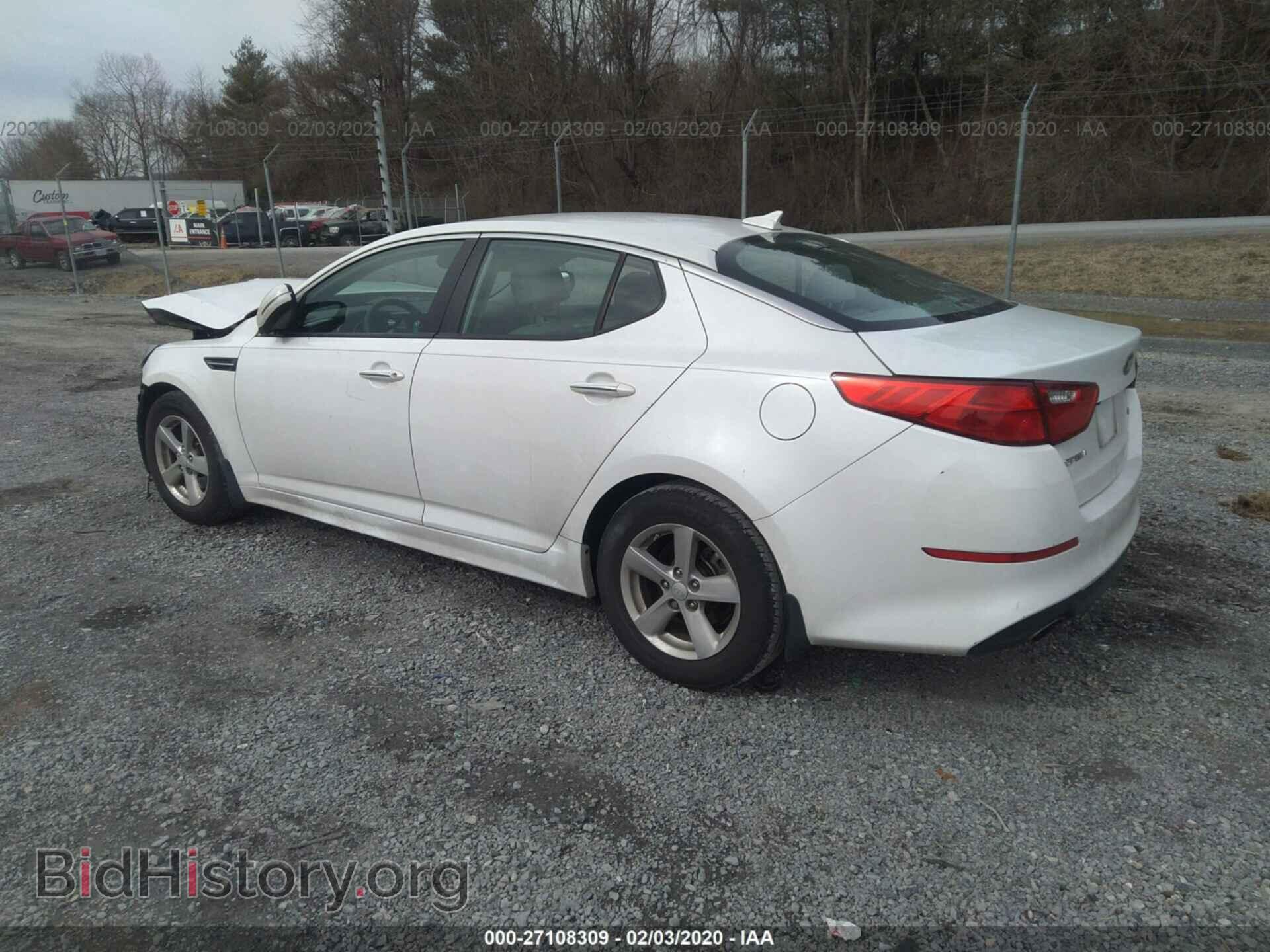 2015 KIA OPTIMA - VIN: KNAGM4A75F5659772 - Фото 3