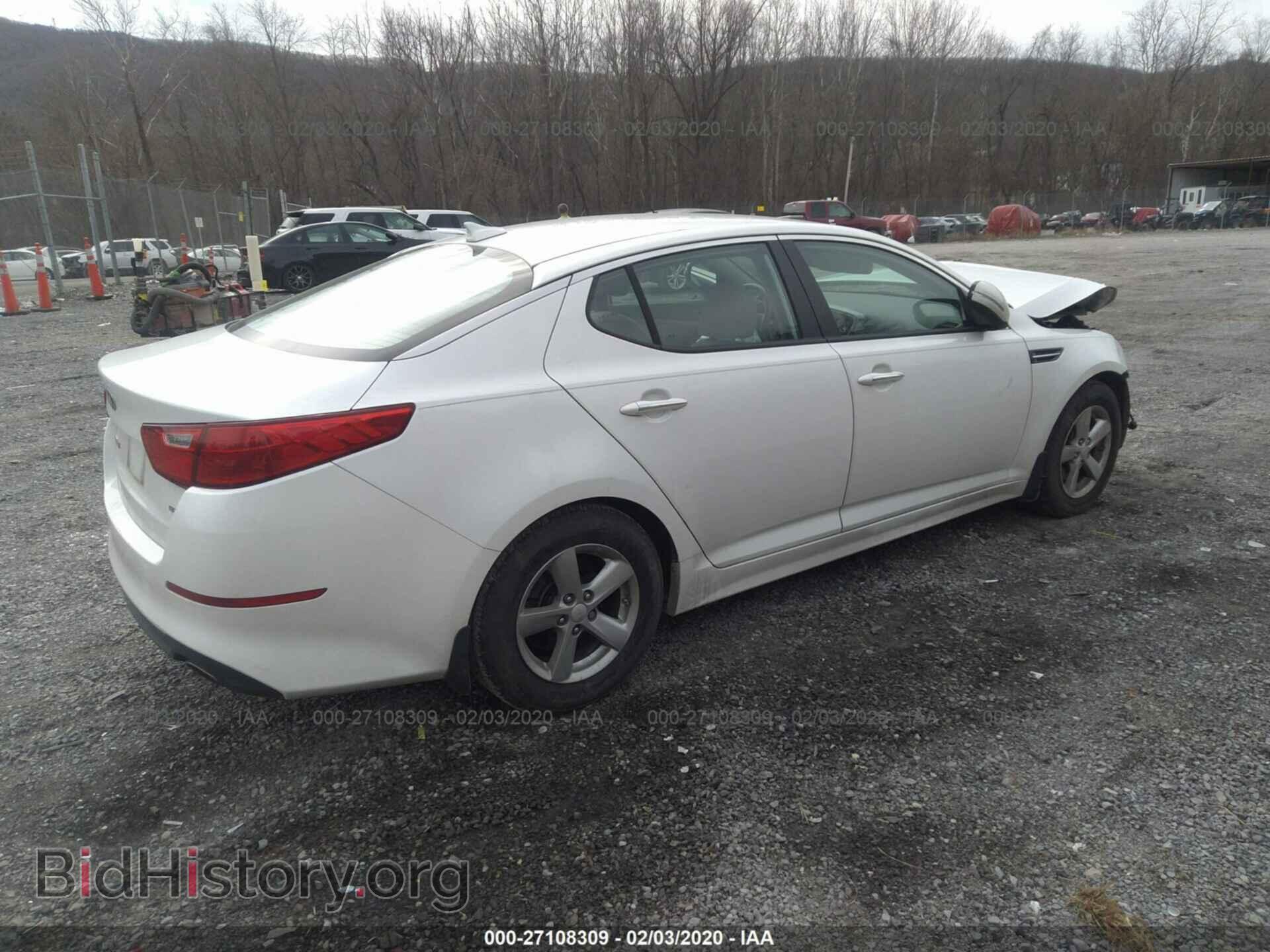 2015 KIA OPTIMA - VIN: KNAGM4A75F5659772 - Фото 4