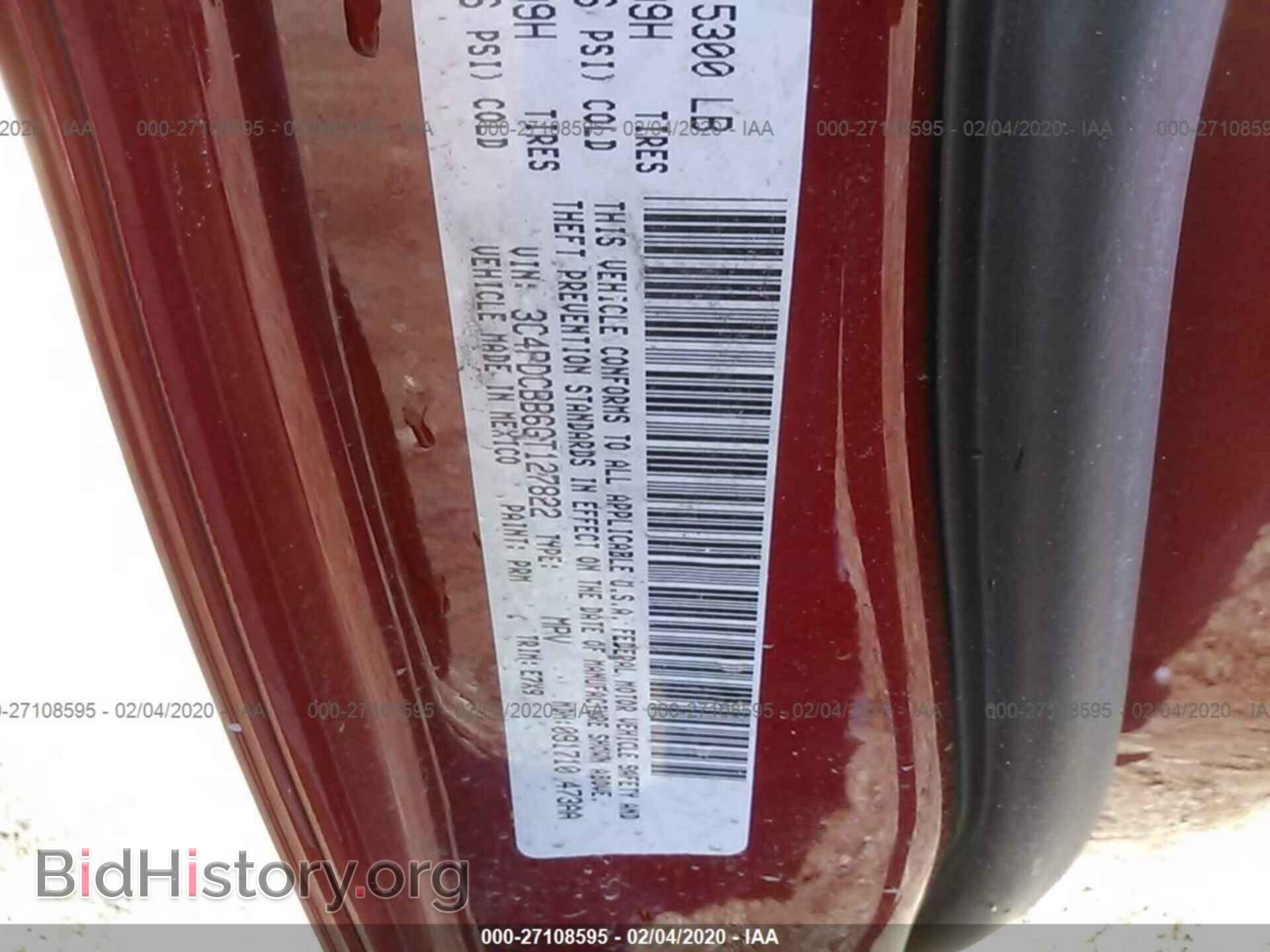2016 DODGE JOURNEY - VIN: 3C4PDCBB6GT127822 - Photo 9