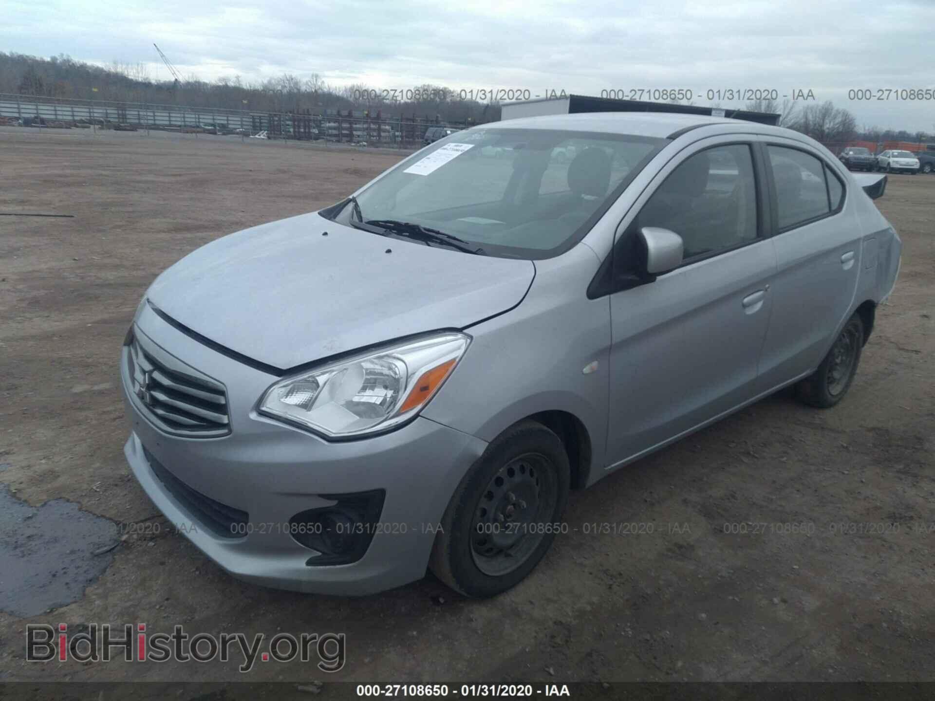 2017 MITSUBISHI MIRAGE - VIN: ML32F3FJ5HHF12039 - Фото 2