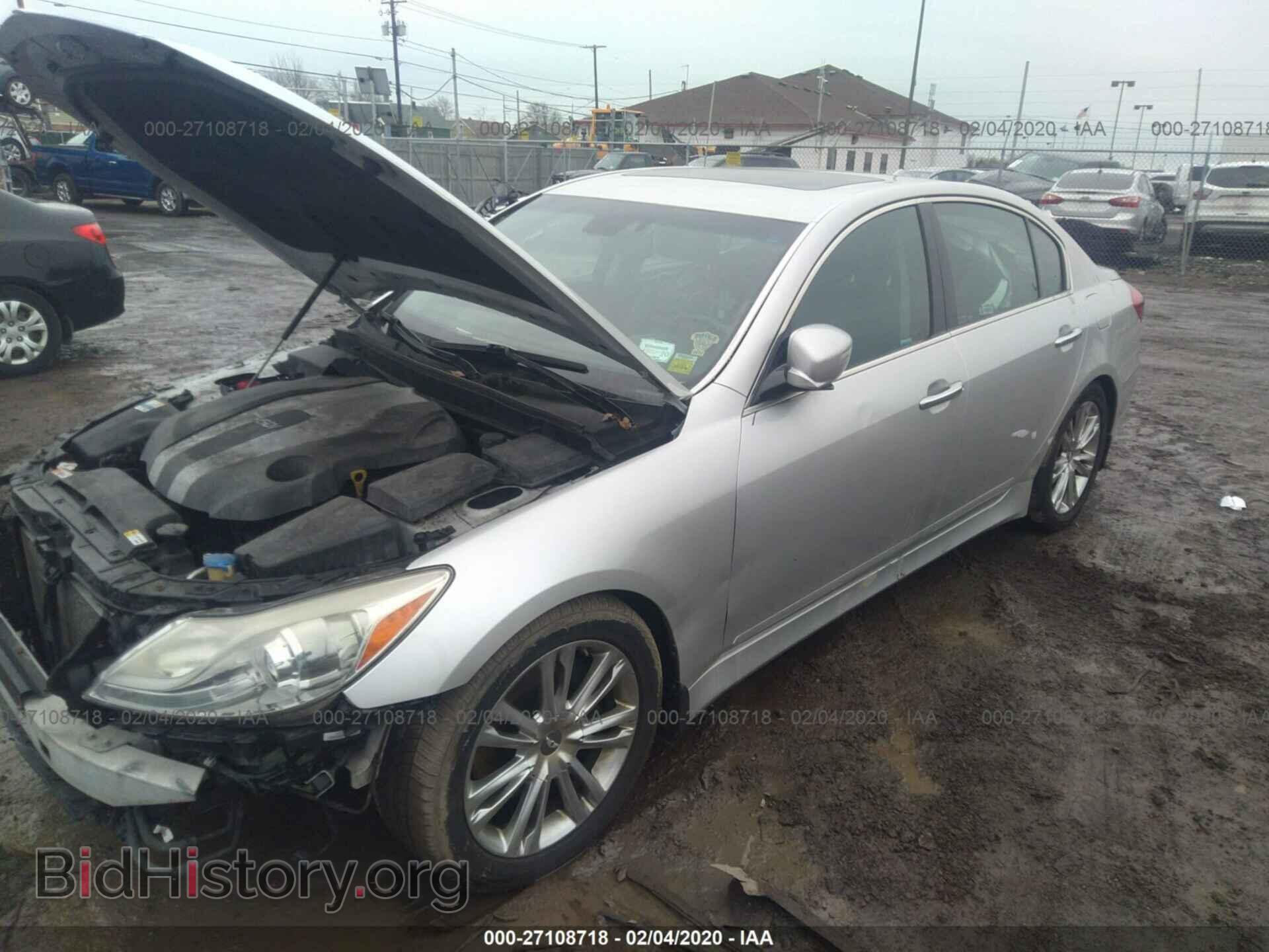 2012 HYUNDAI GENESIS - VIN: KMHGC4DD2CU184814 - Фото 2