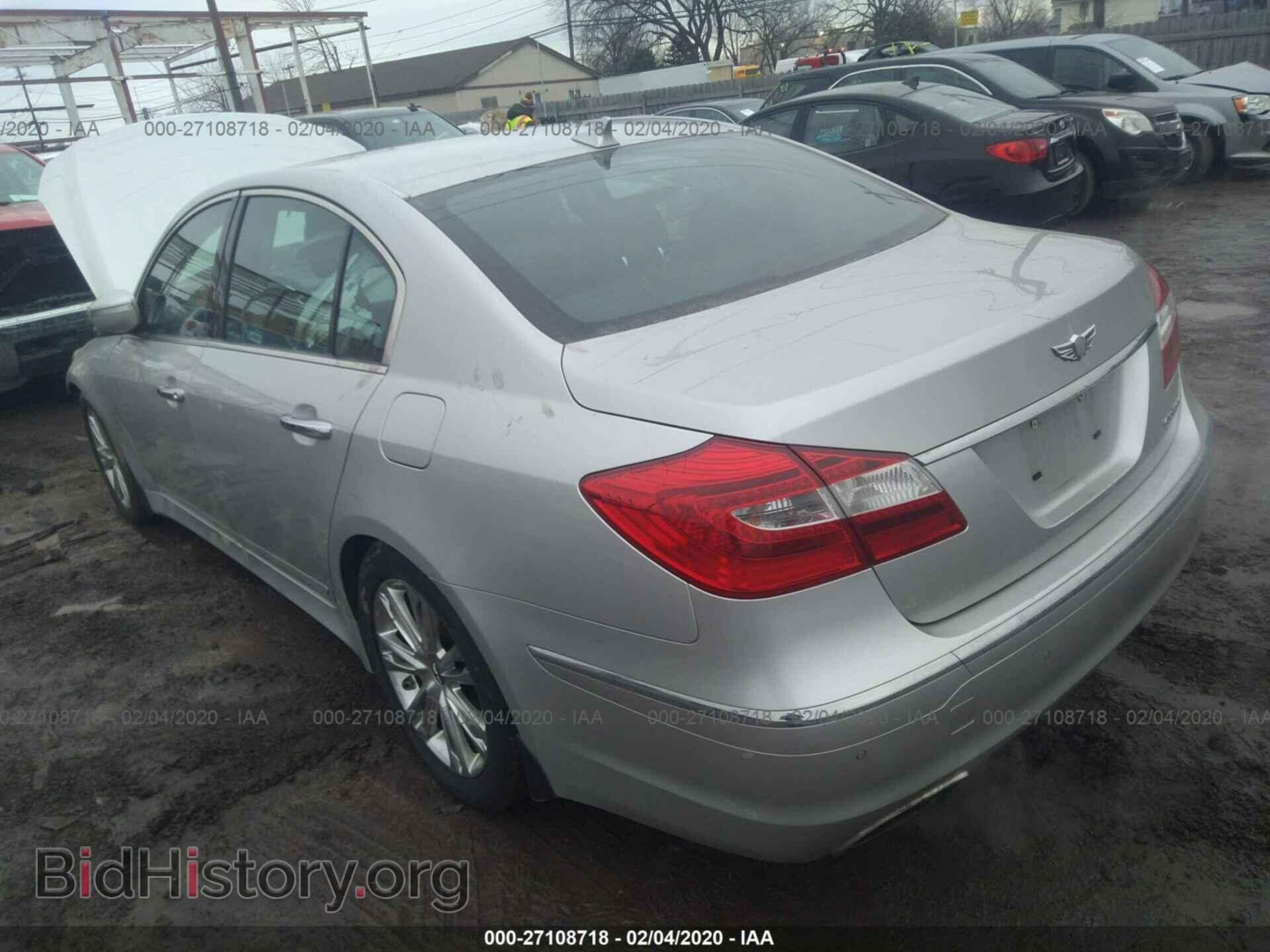 2012 HYUNDAI GENESIS - VIN: KMHGC4DD2CU184814 - Фото 3