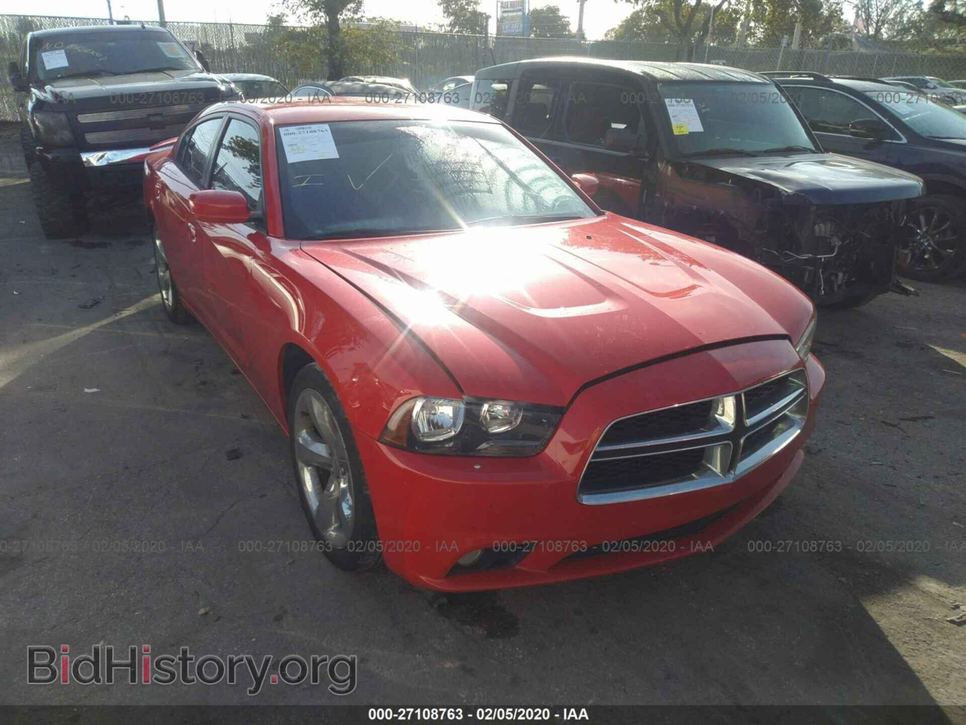Photo 2C3CDXHG4EH180666 - DODGE CHARGER 2014