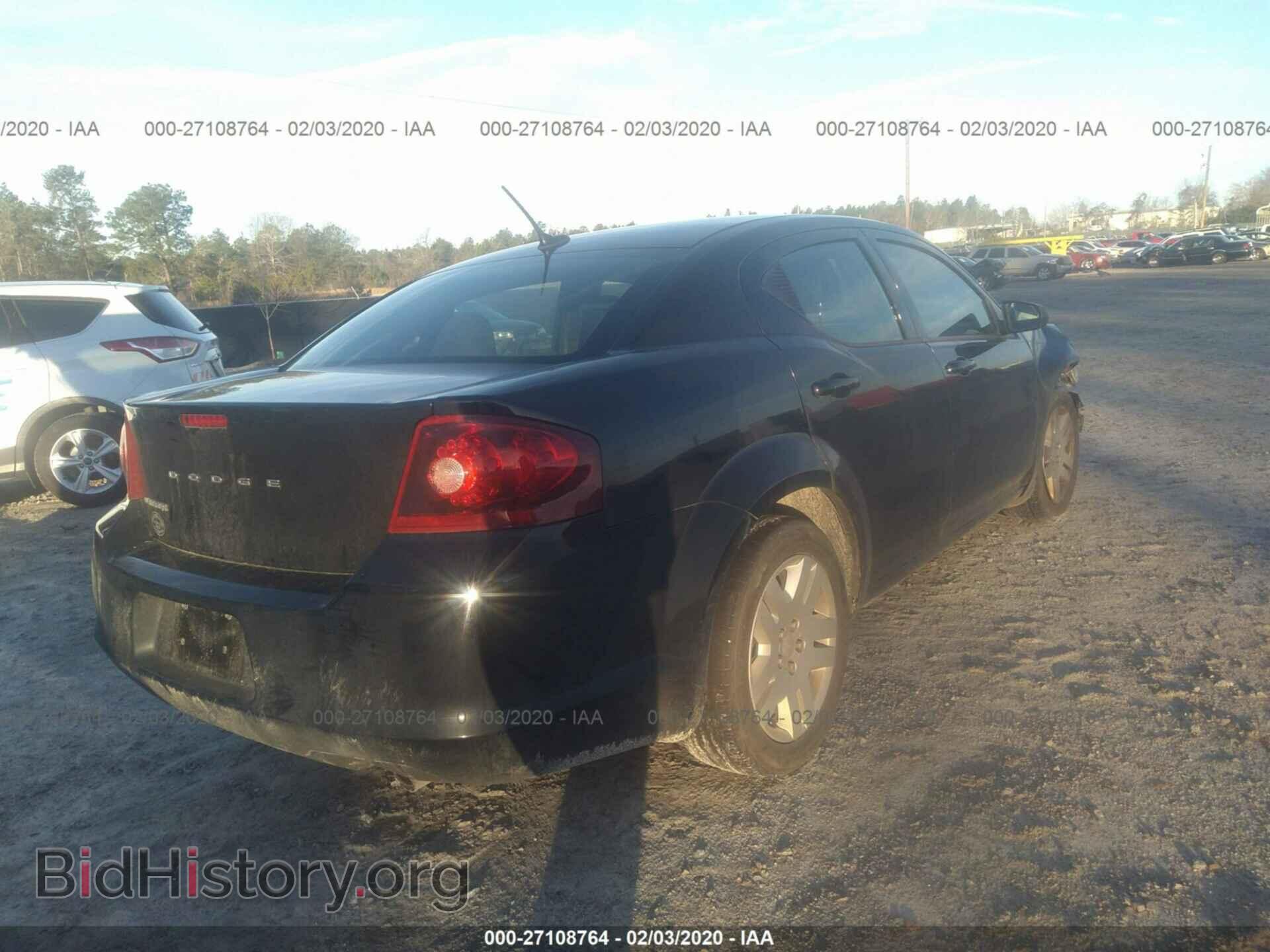 2012 DODGE AVENGER - VIN: 1C3CDZAB7CN329537 - Фото 4