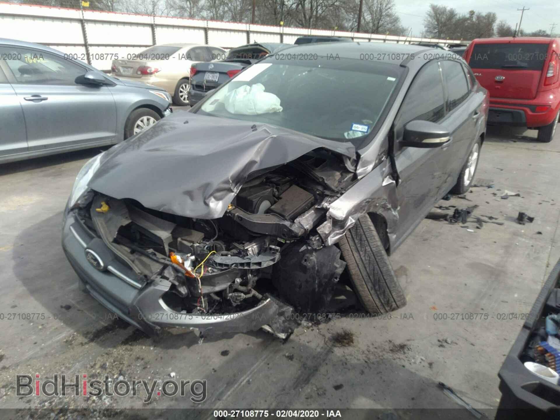 2014 FORD FOCUS - VIN: 1FADP3F27EL208542 - Фото 2