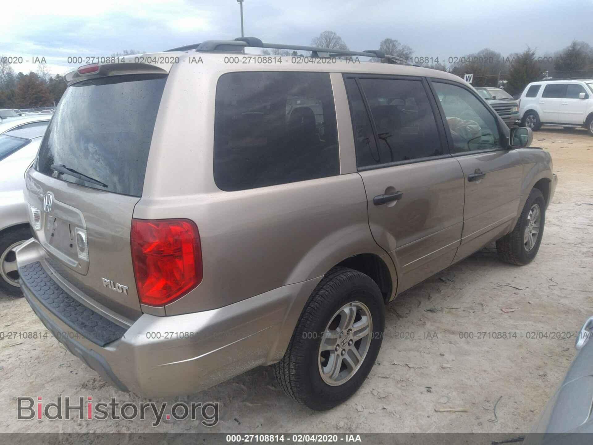 2005 HONDA PILOT - VIN: 2HKYF18705H556697 - Фото 4