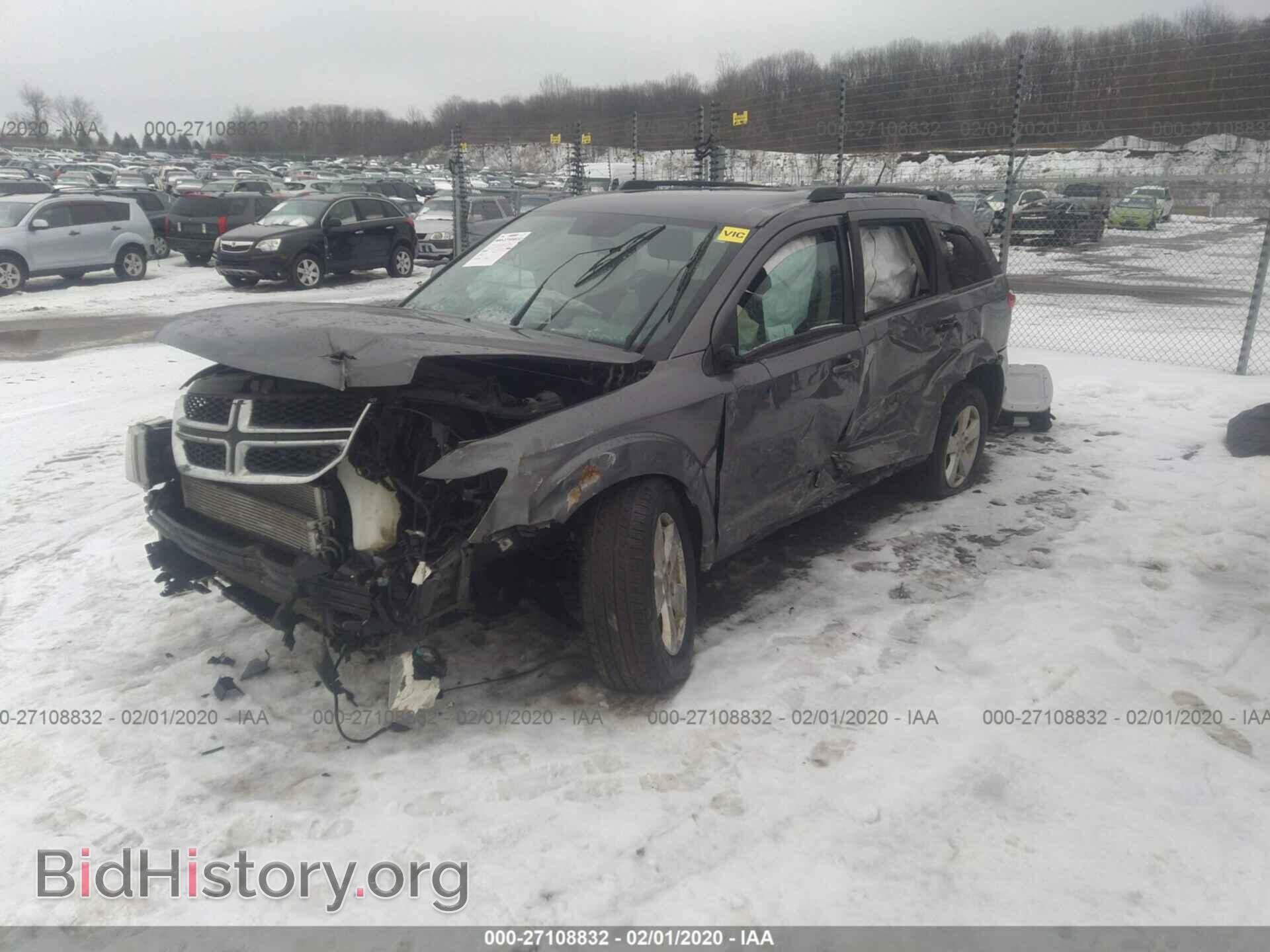 2012 DODGE JOURNEY - VIN: 3C4PDCBG1CT181163 - Фото 2