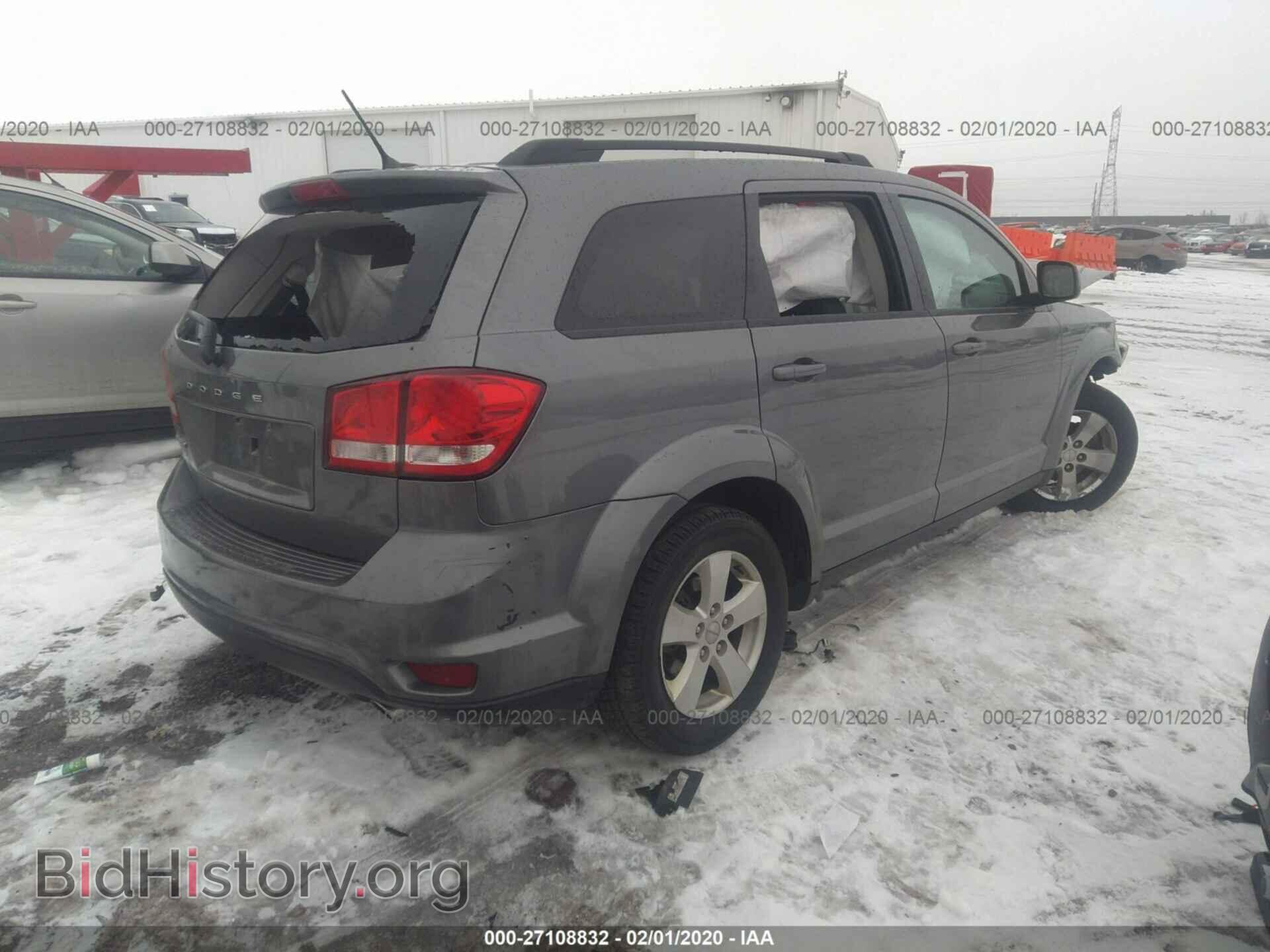2012 DODGE JOURNEY - VIN: 3C4PDCBG1CT181163 - Фото 4