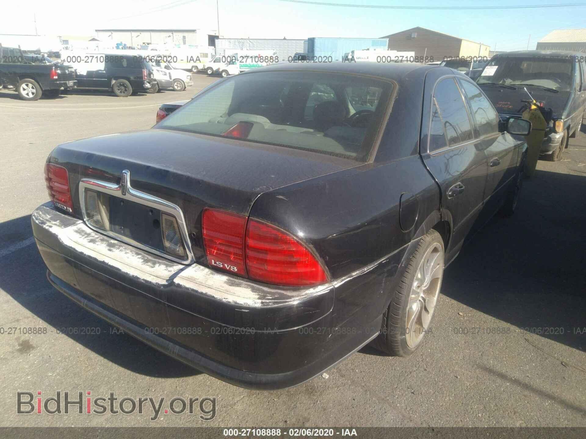 2002 LINCOLN LS - VIN: 1LNHM87A32Y679234 - Фото 4
