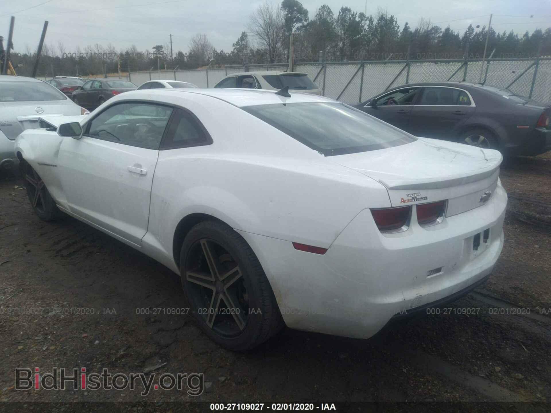 2012 CHEVROLET CAMARO - VIN: 2G1FB1E32C9176788 - Фото 3