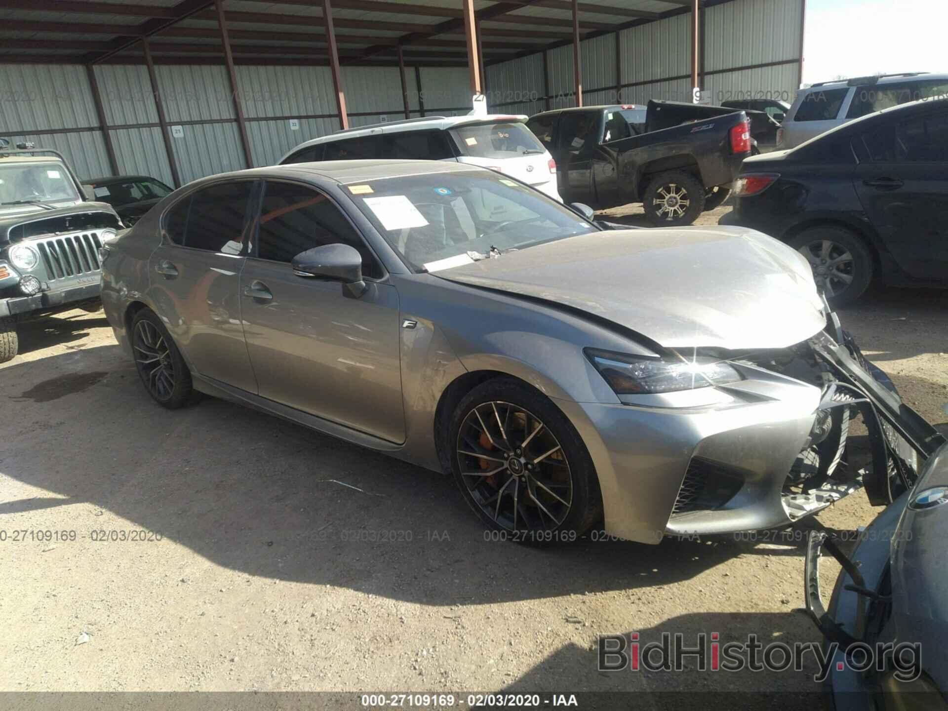 Photo JTHBP1BL9GA000759 - LEXUS GS-F 2016