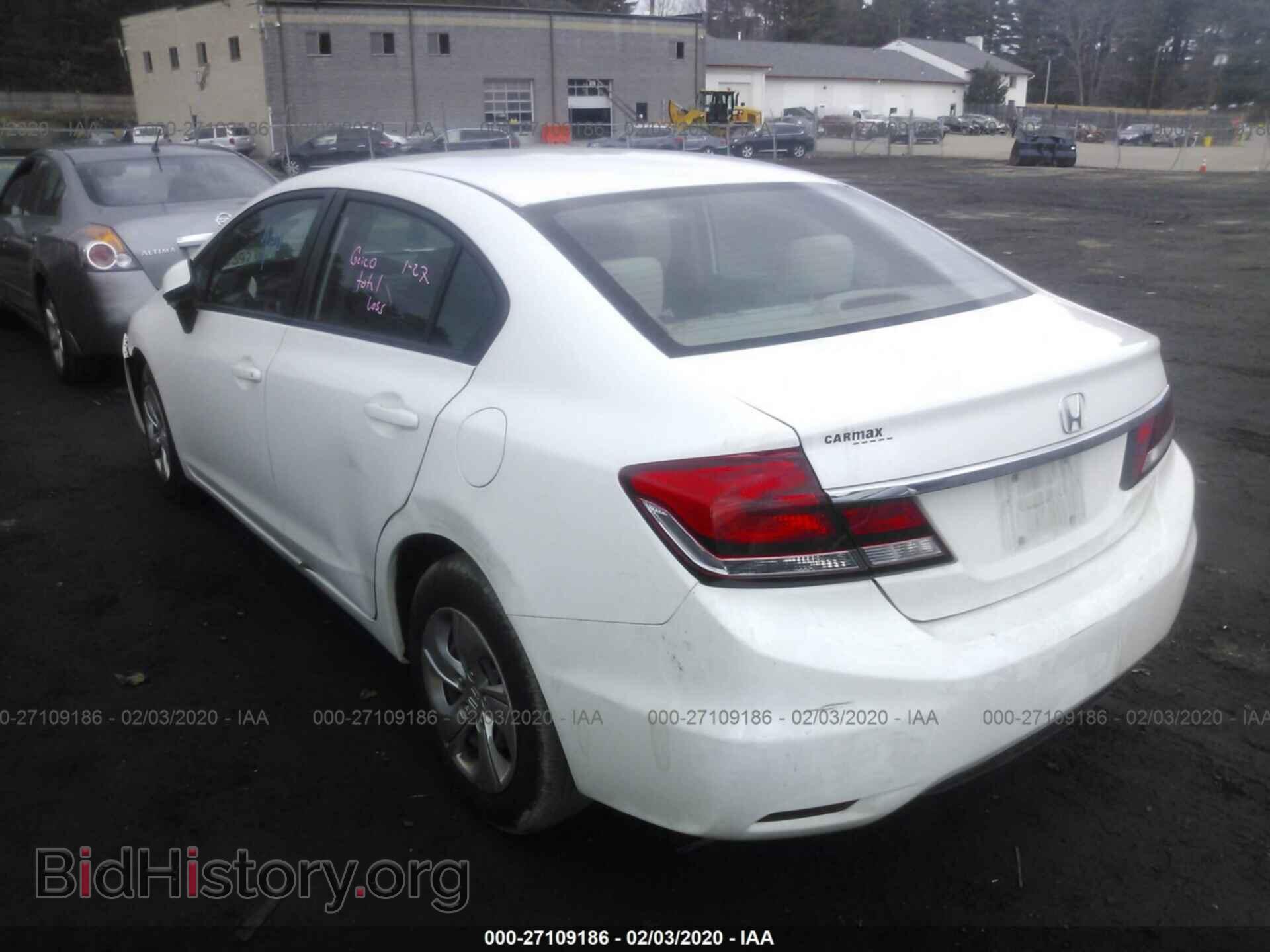 2013 HONDA CIVIC - VIN: 2HGFB2F56DH570011 - Фото 3