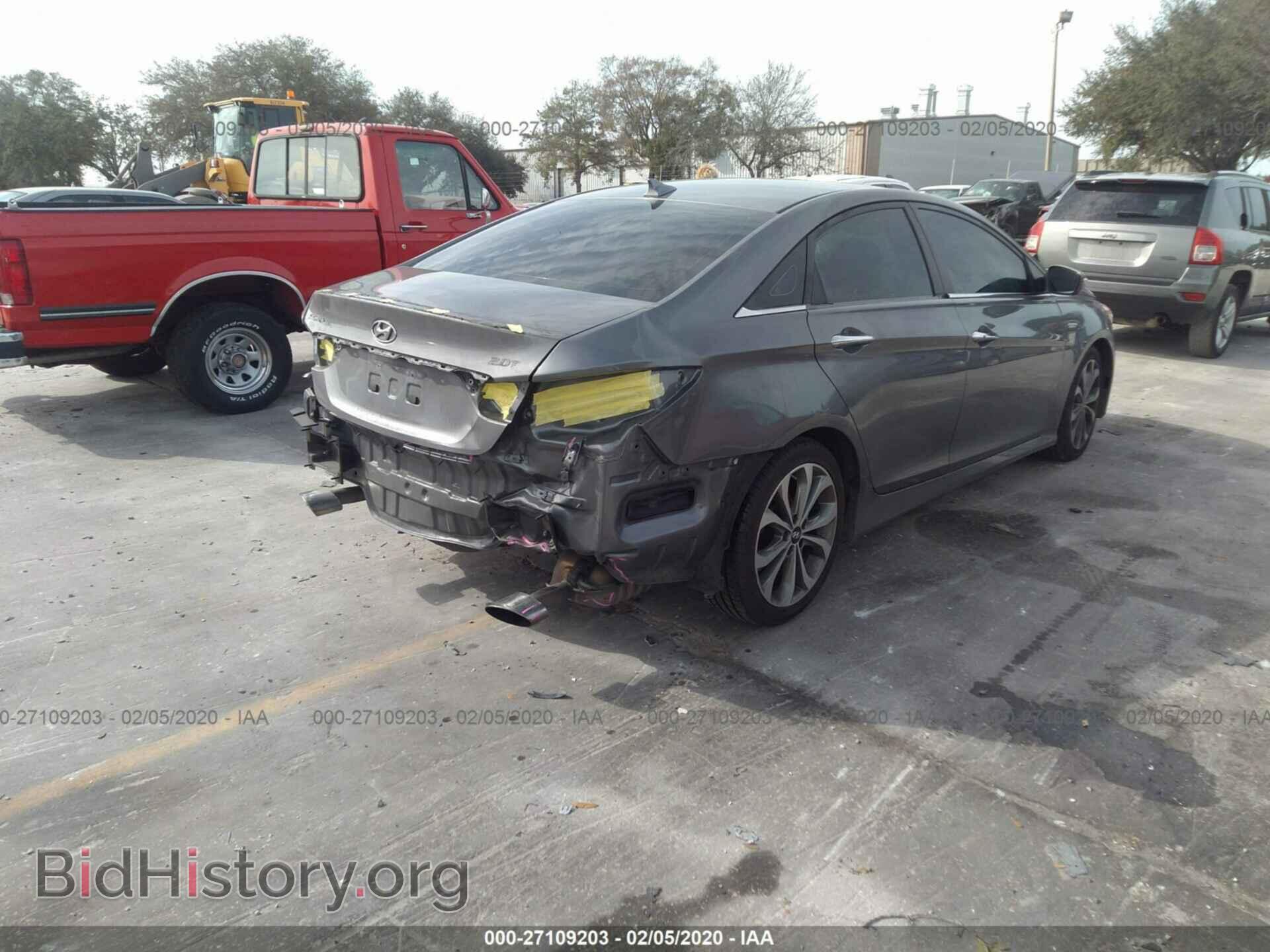 2014 HYUNDAI SONATA - VIN: 5NPEC4AB2EH866796 - Фото 4