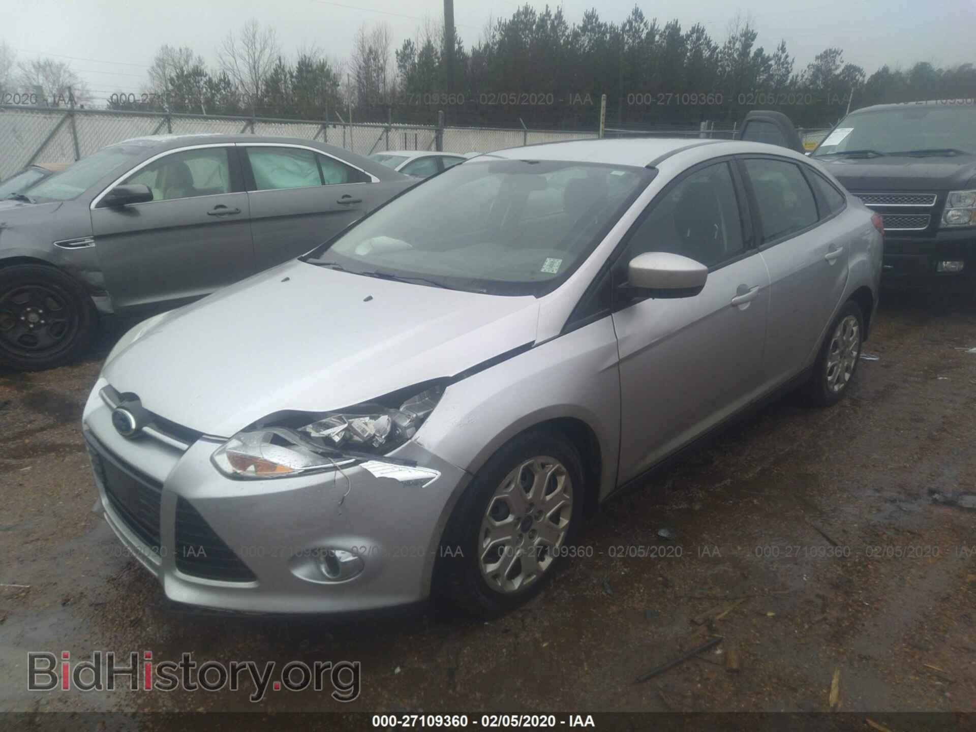2012 FORD FOCUS - VIN: 1FAHP3F28CL266206 - Фото 2