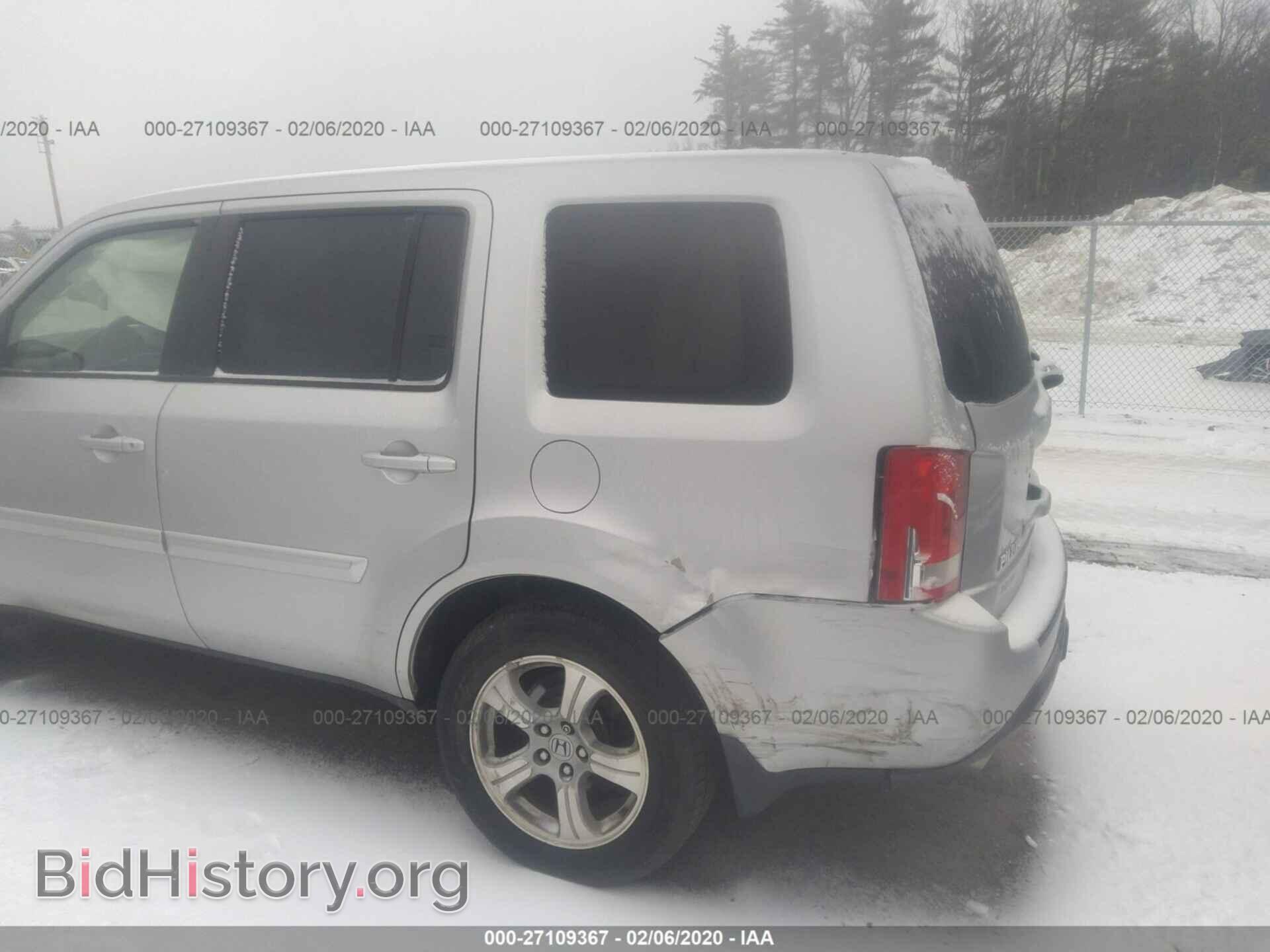 2013 HONDA PILOT - VIN: 5FNYF4H54DB023703 - Фото 6