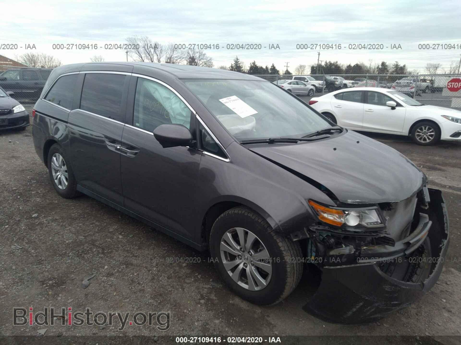 Photo 5FNRL5H68GB016186 - HONDA ODYSSEY 2016