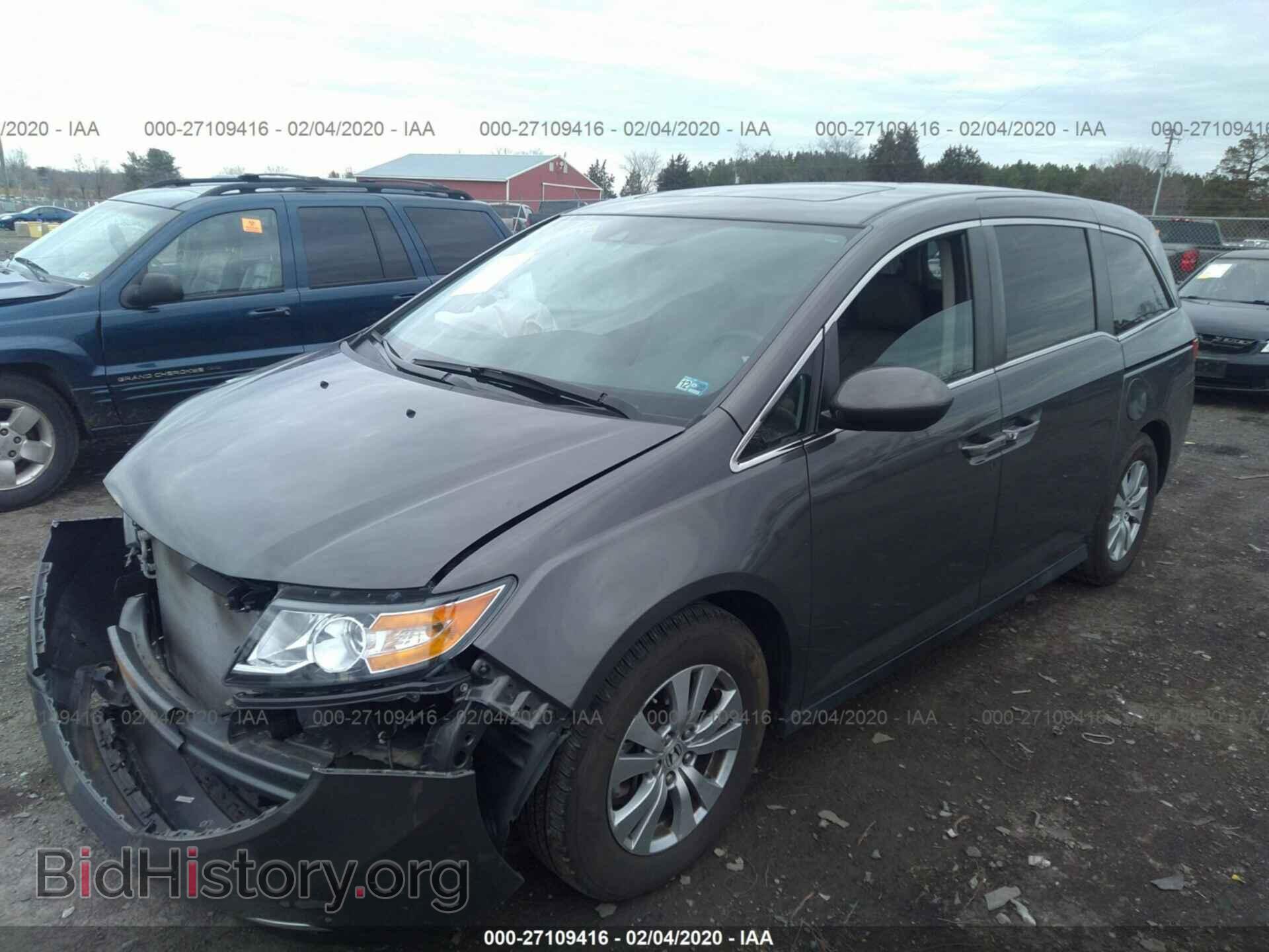 2016 HONDA ODYSSEY - VIN: 5FNRL5H68GB016186 - Photo 2