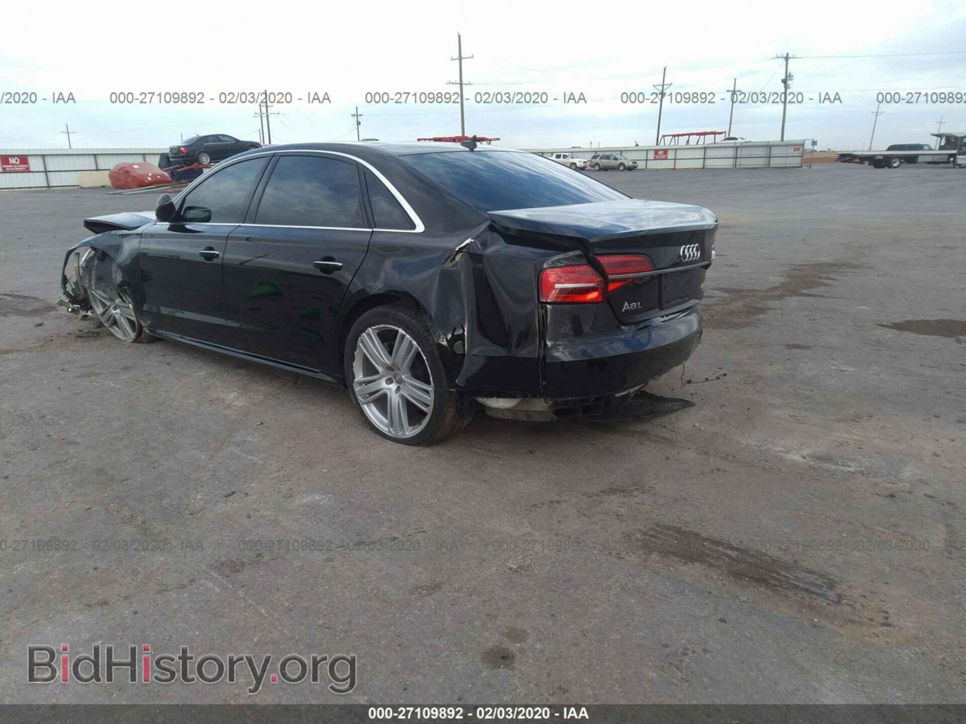 2016 AUDI A8 - VIN: WAU43AFD1GN009535 - Фото 3