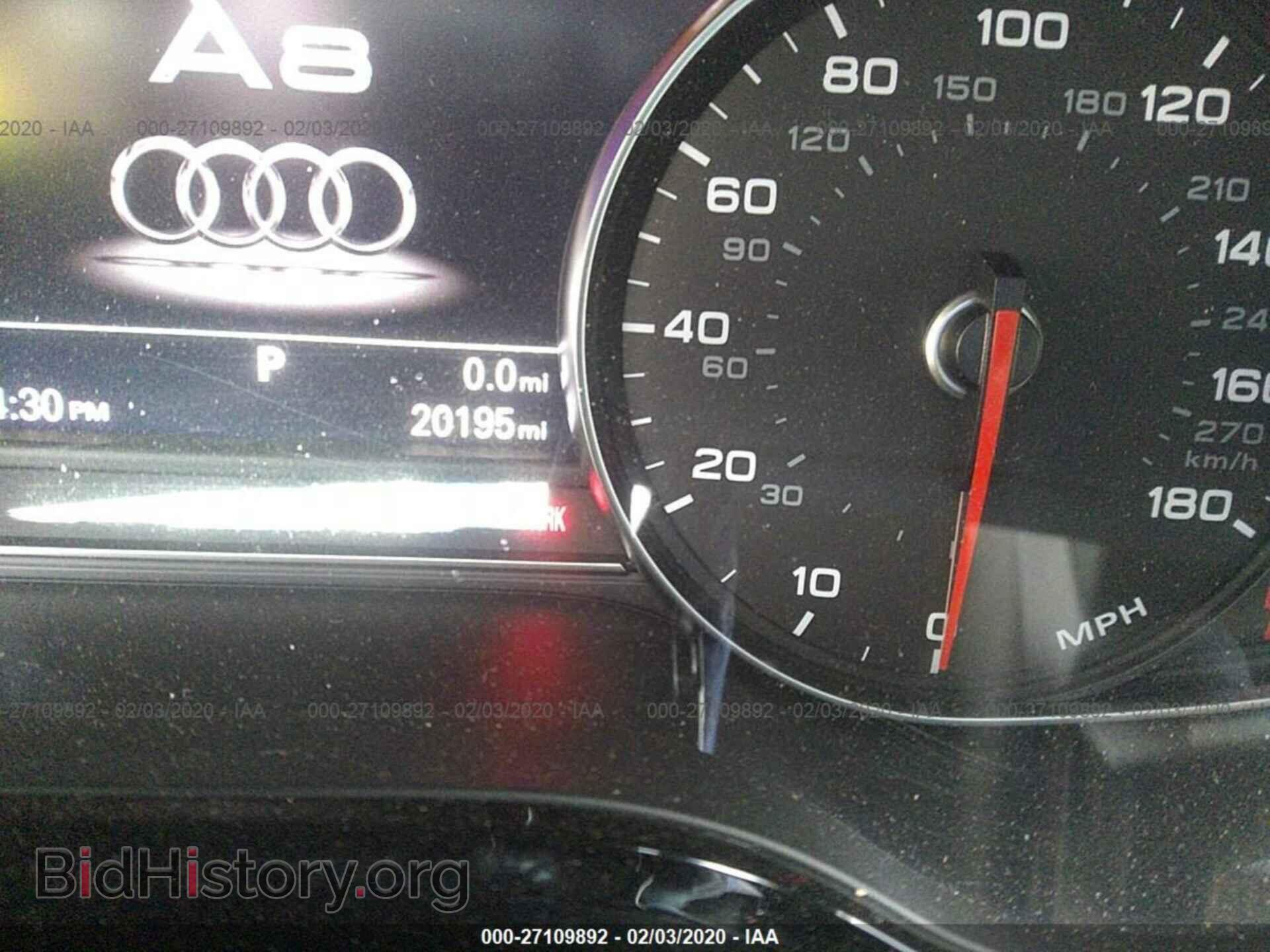 2016 AUDI A8 - VIN: WAU43AFD1GN009535 - Фото 7