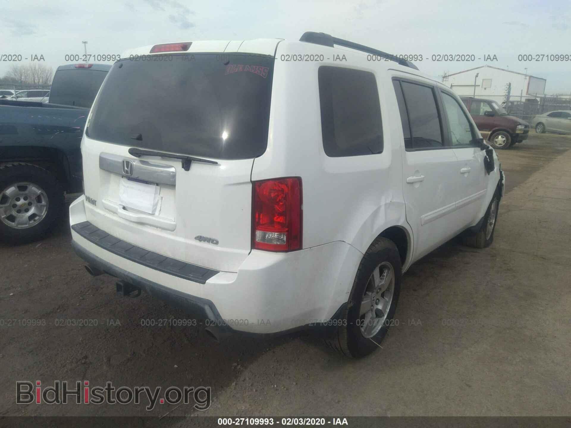 2009 HONDA PILOT - VIN: 5FNYF48649B032143 - Фото 4