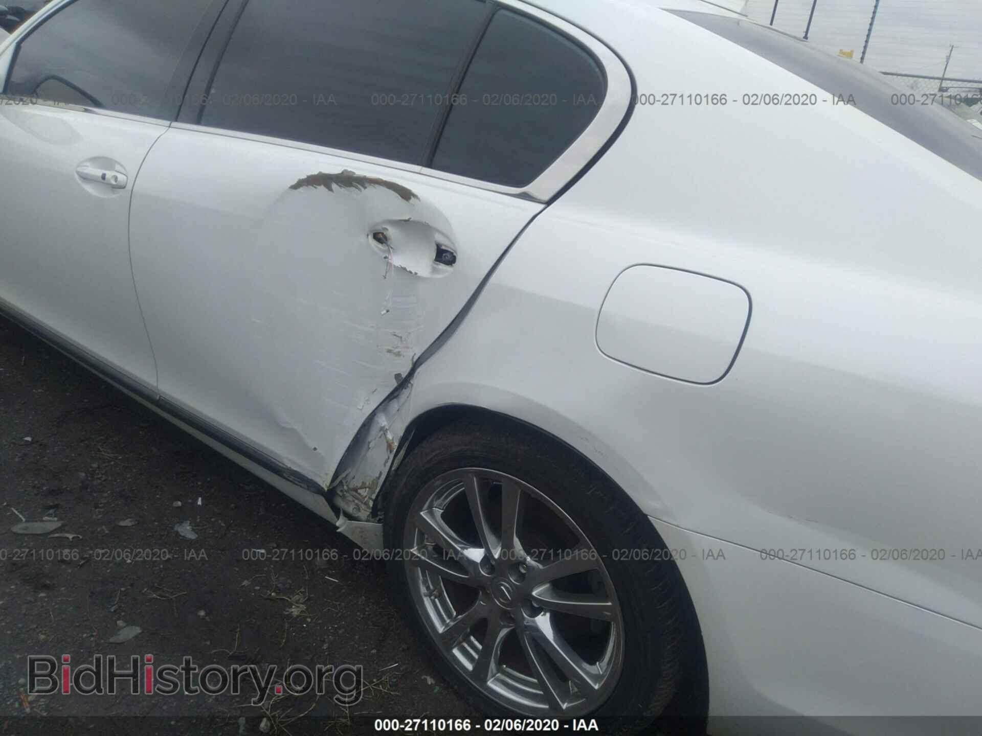 2008 LEXUS GS - VIN: JTHBE96S580036011 - Фото 6