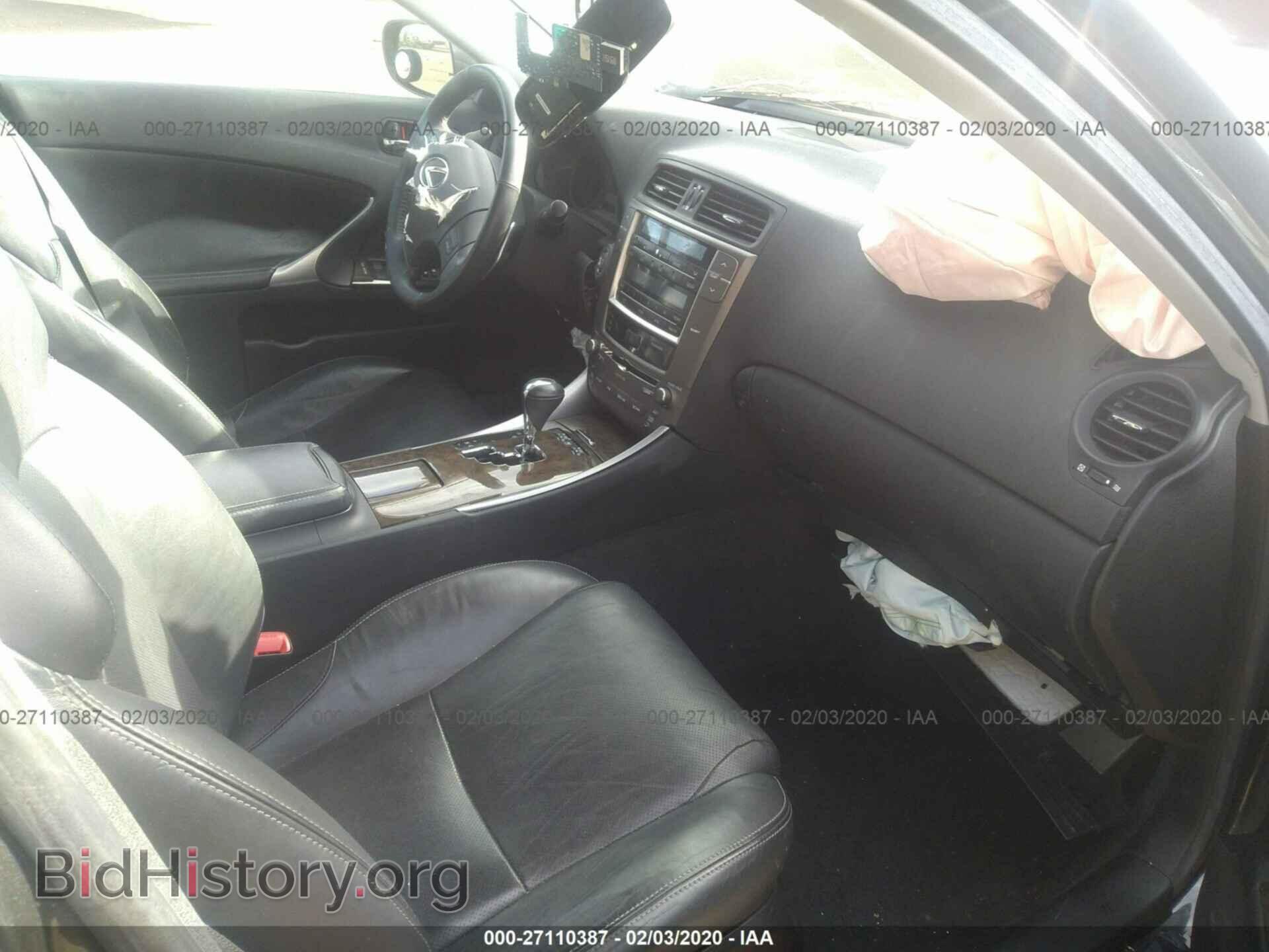 2009 LEXUS IS - VIN: JTHBK262492085514 - Фото 5