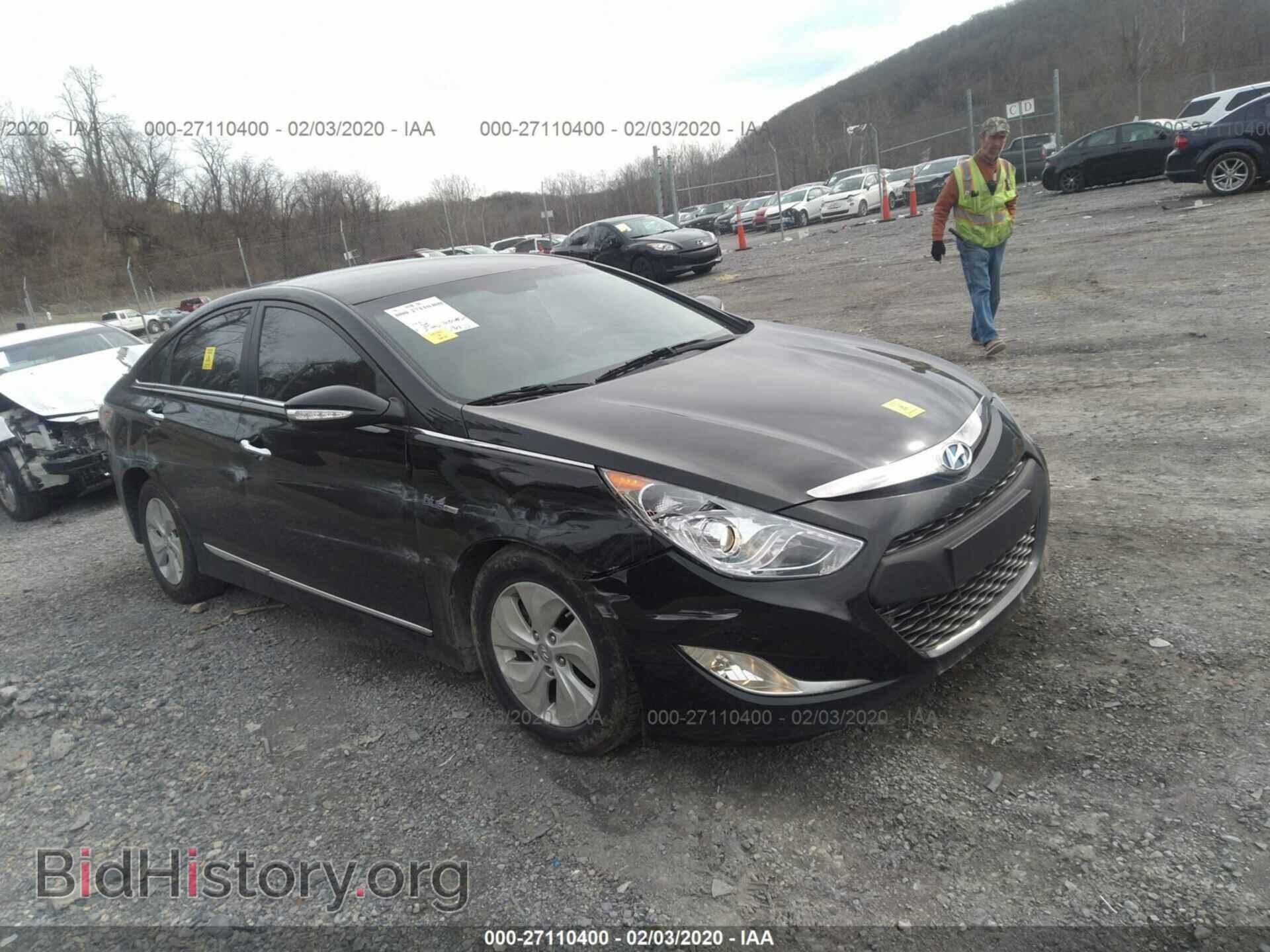 Фотография KMHEC4A4XEA107799 - HYUNDAI SONATA 2014