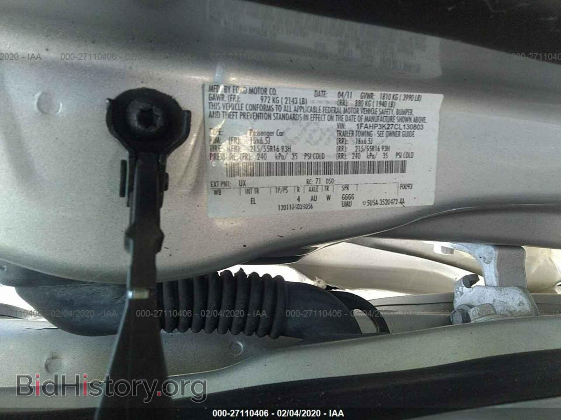 2012 FORD FOCUS - VIN: 1FAHP3K27CL130803 - Photo 9