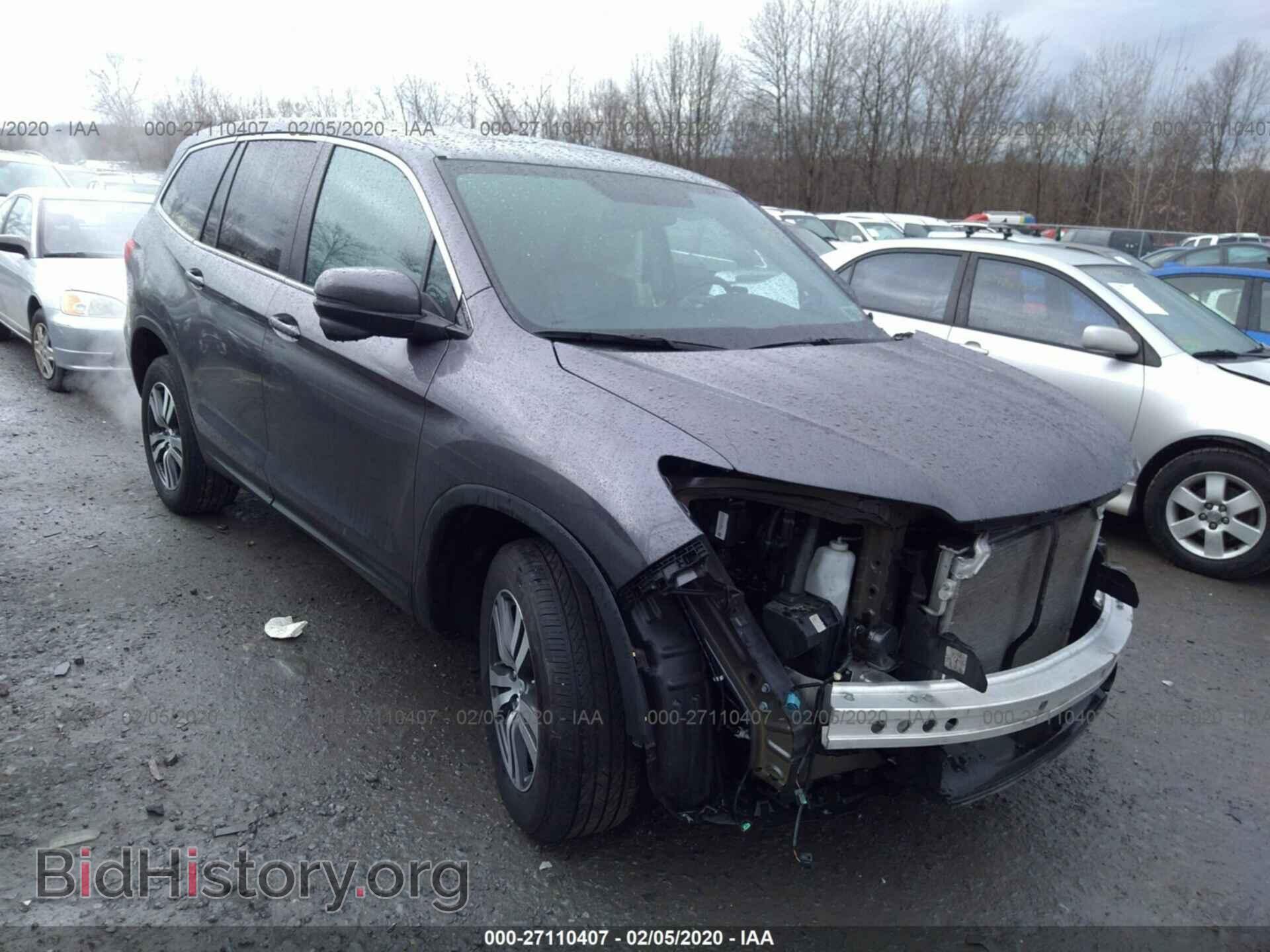 Фотография 5FNYF6H55JB011583 - HONDA PILOT 2018