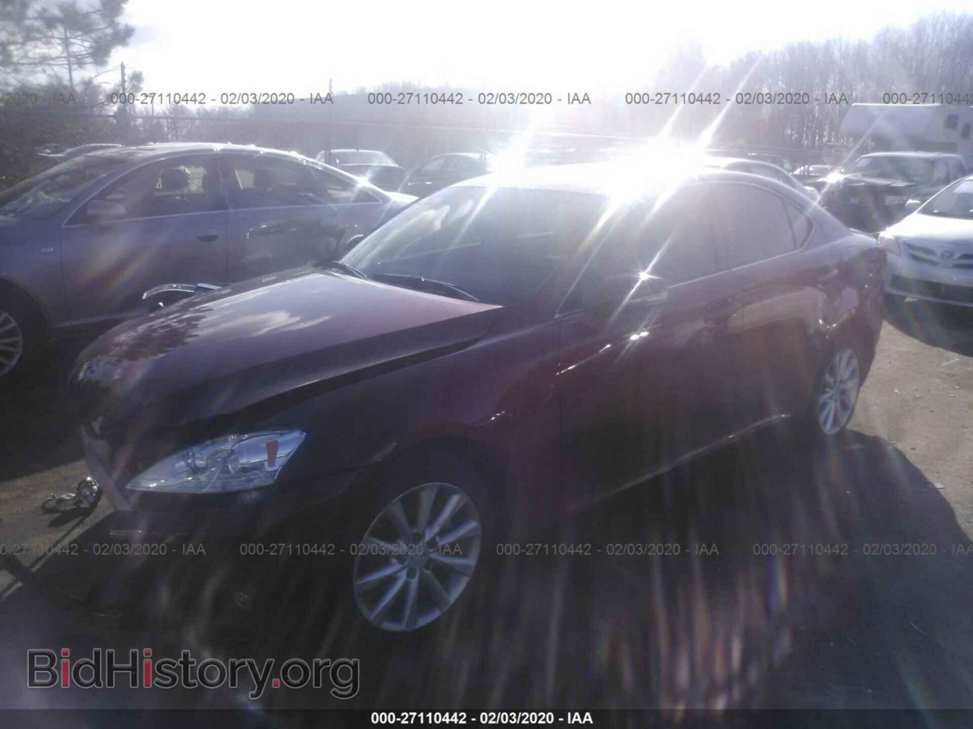 2010 LEXUS IS - VIN: JTHCF5C21A5043707 - Фото 2