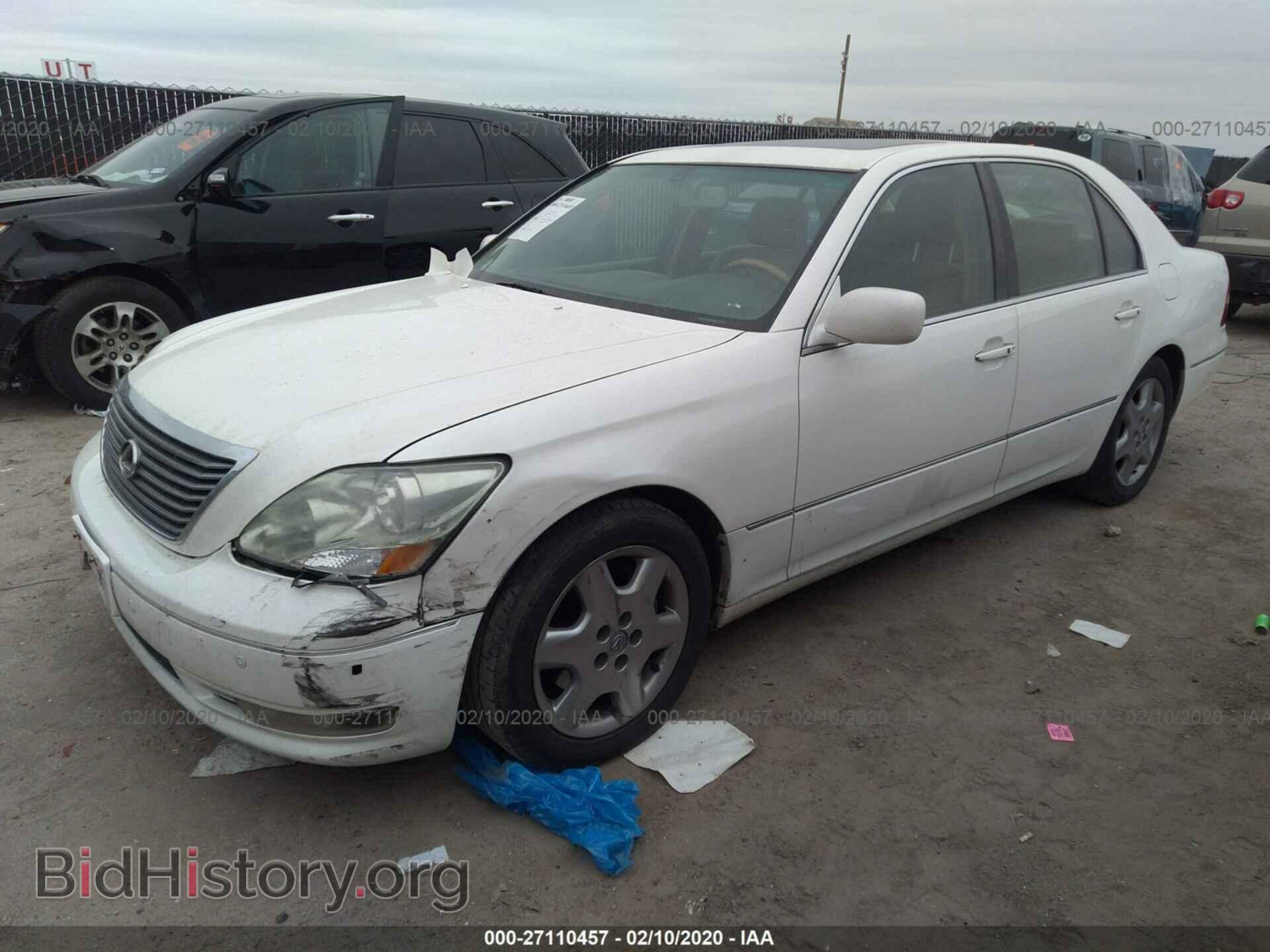 2004 LEXUS LS - VIN: JTHBN36F540162802 - Photo 2