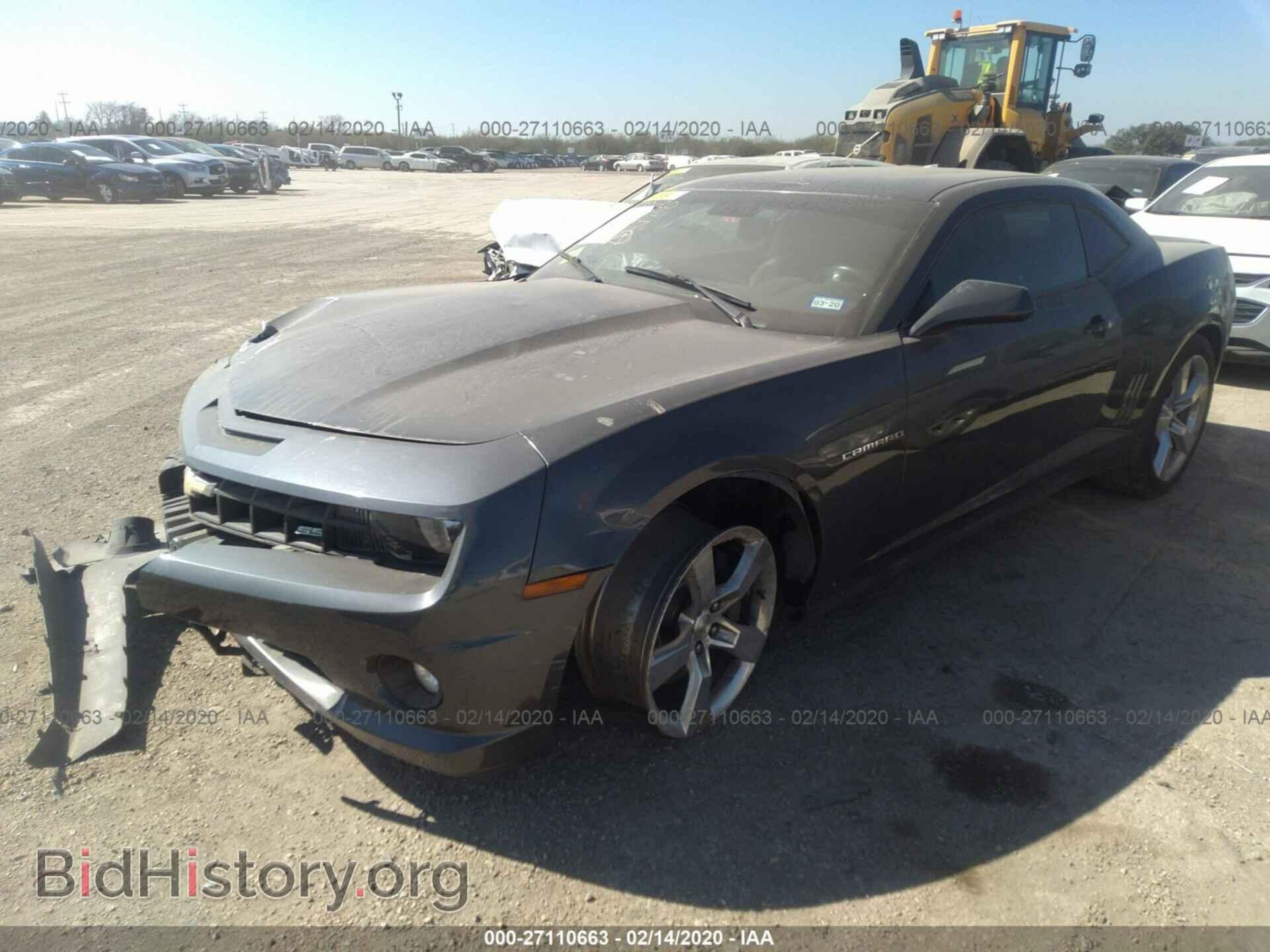 2010 CHEVROLET CAMARO - VIN: 2G1FT1EW1A9152017 - Фото 2