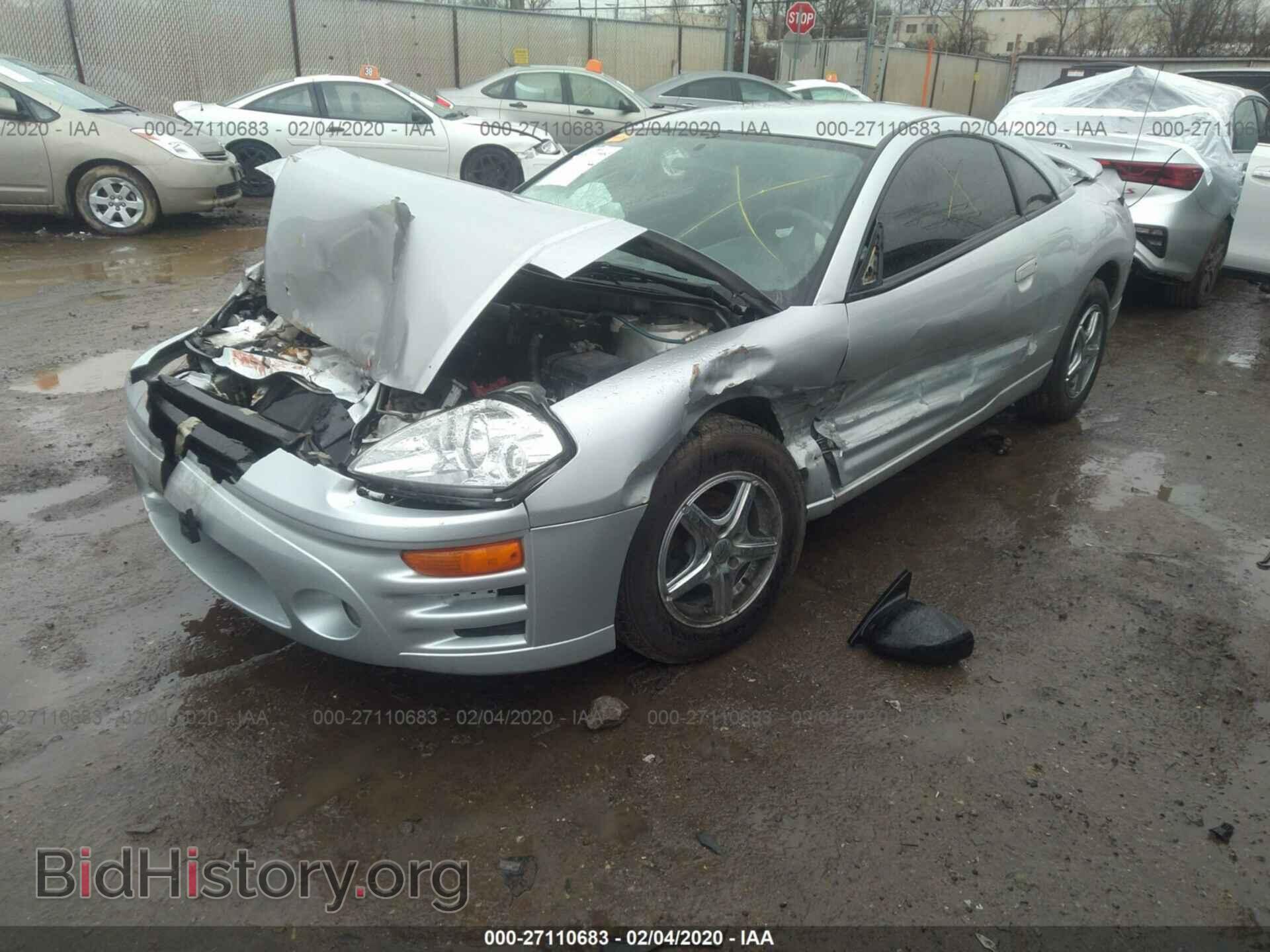 2003 MITSUBISHI ECLIPSE - VIN: 4A3AC34G93E014133 - Photo 2