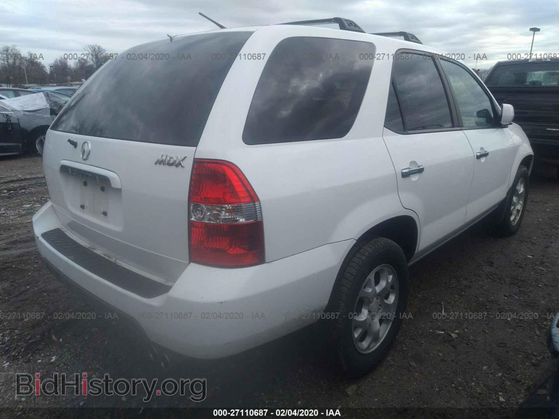 2002 ACURA MDX - VIN: 2HNYD18862H520364 - Фото 4