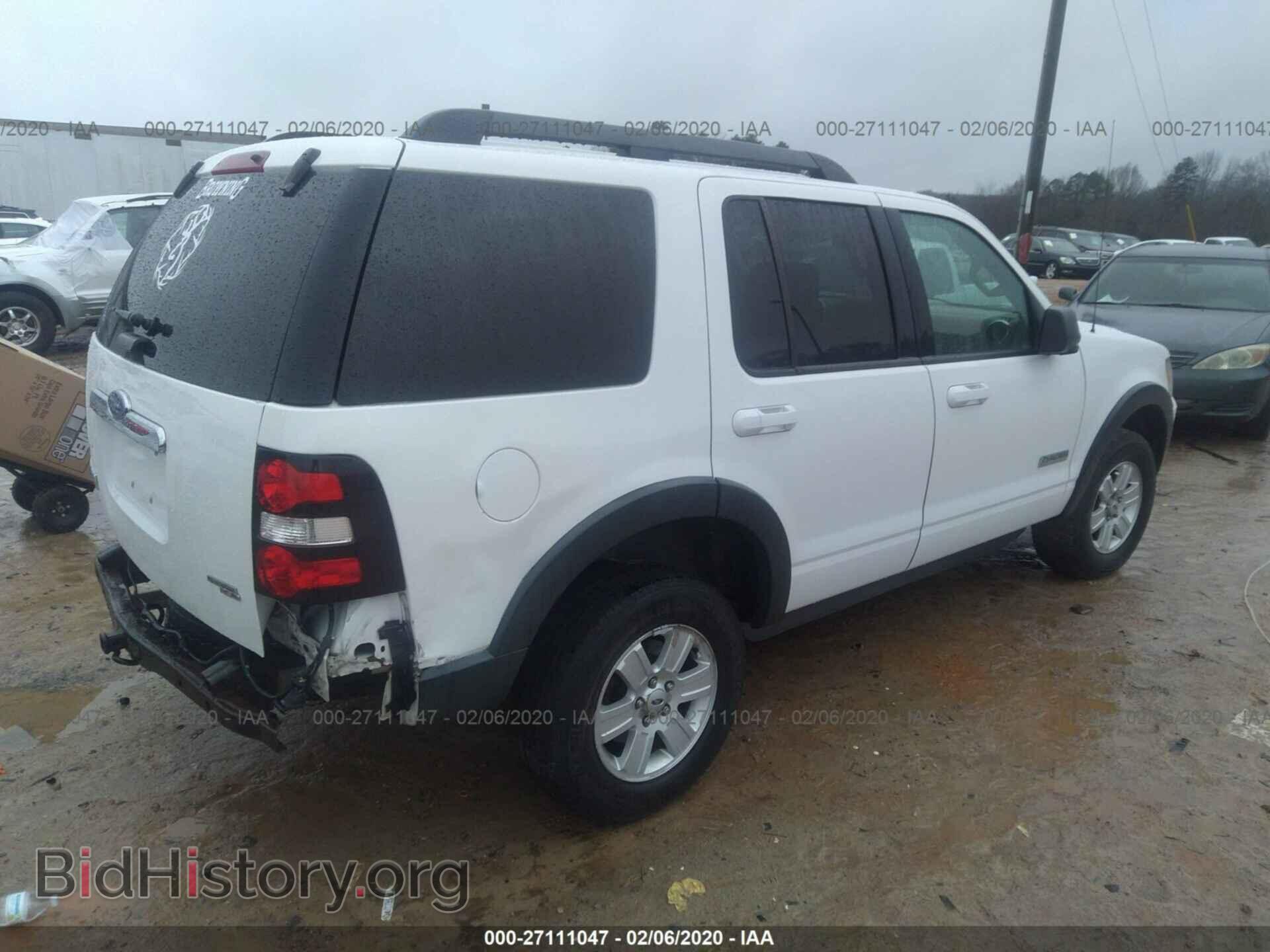 2007 FORD EXPLORER - VIN: 1FMEU73E07UA90310 - Фото 4