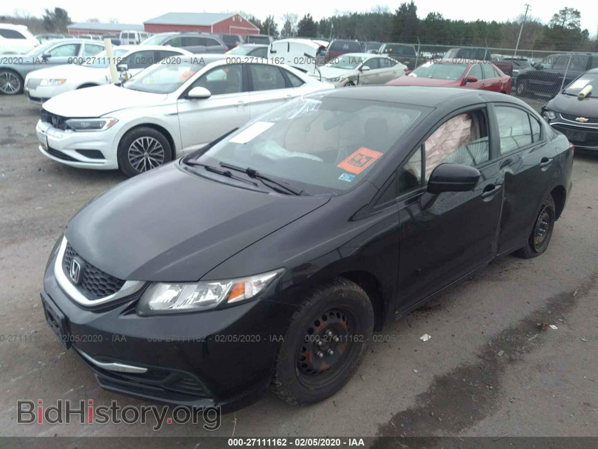2014 HONDA CIVIC - VIN: 2HGFB2E53EH507273 - Фото 2