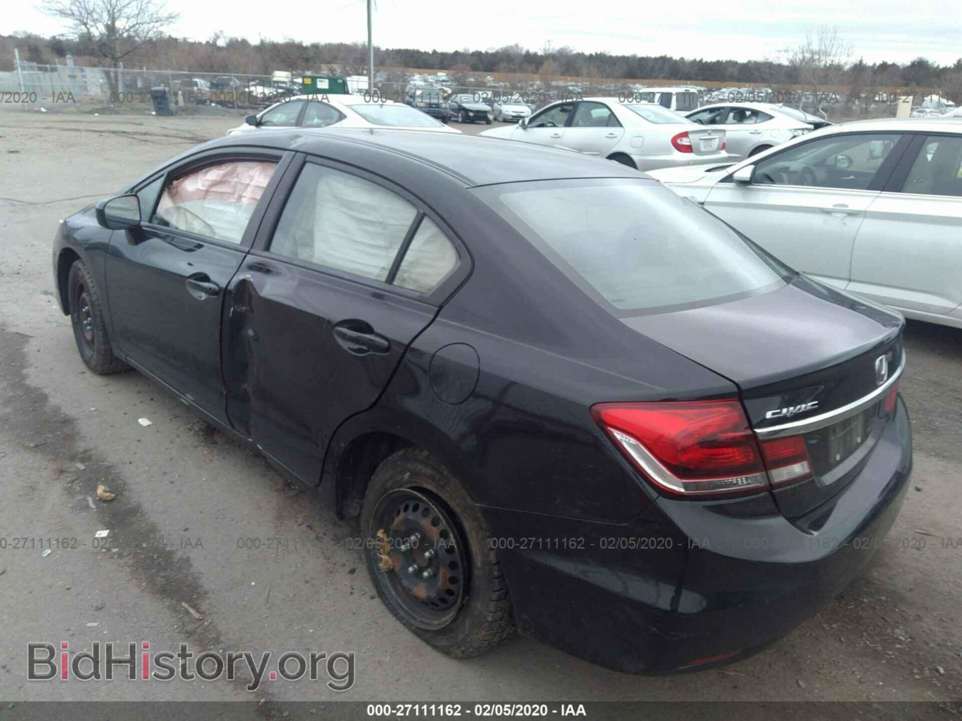 2014 HONDA CIVIC - VIN: 2HGFB2E53EH507273 - Фото 3