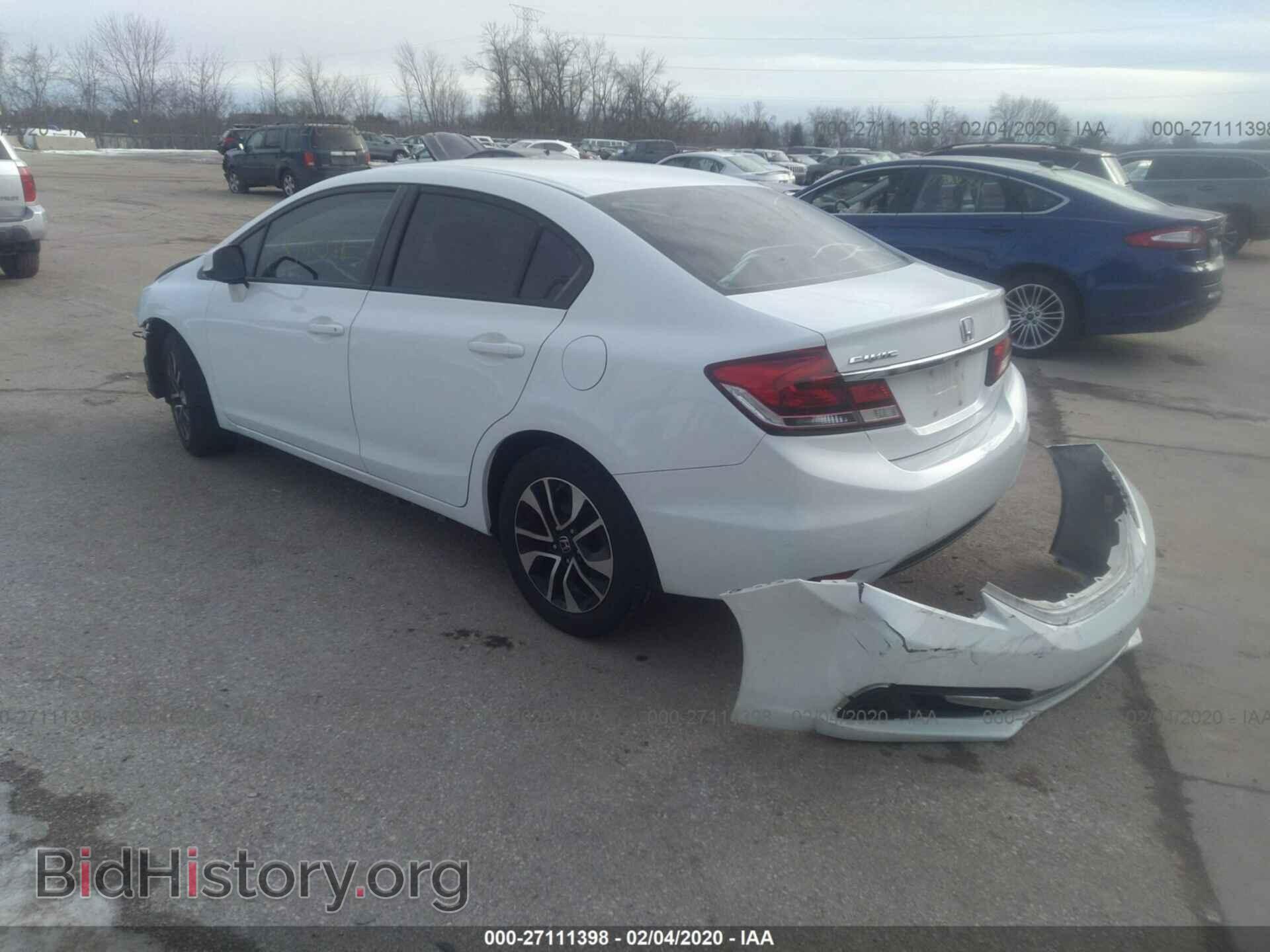 2013 HONDA CIVIC - VIN: 19XFB2F81DE243780 - Фото 3
