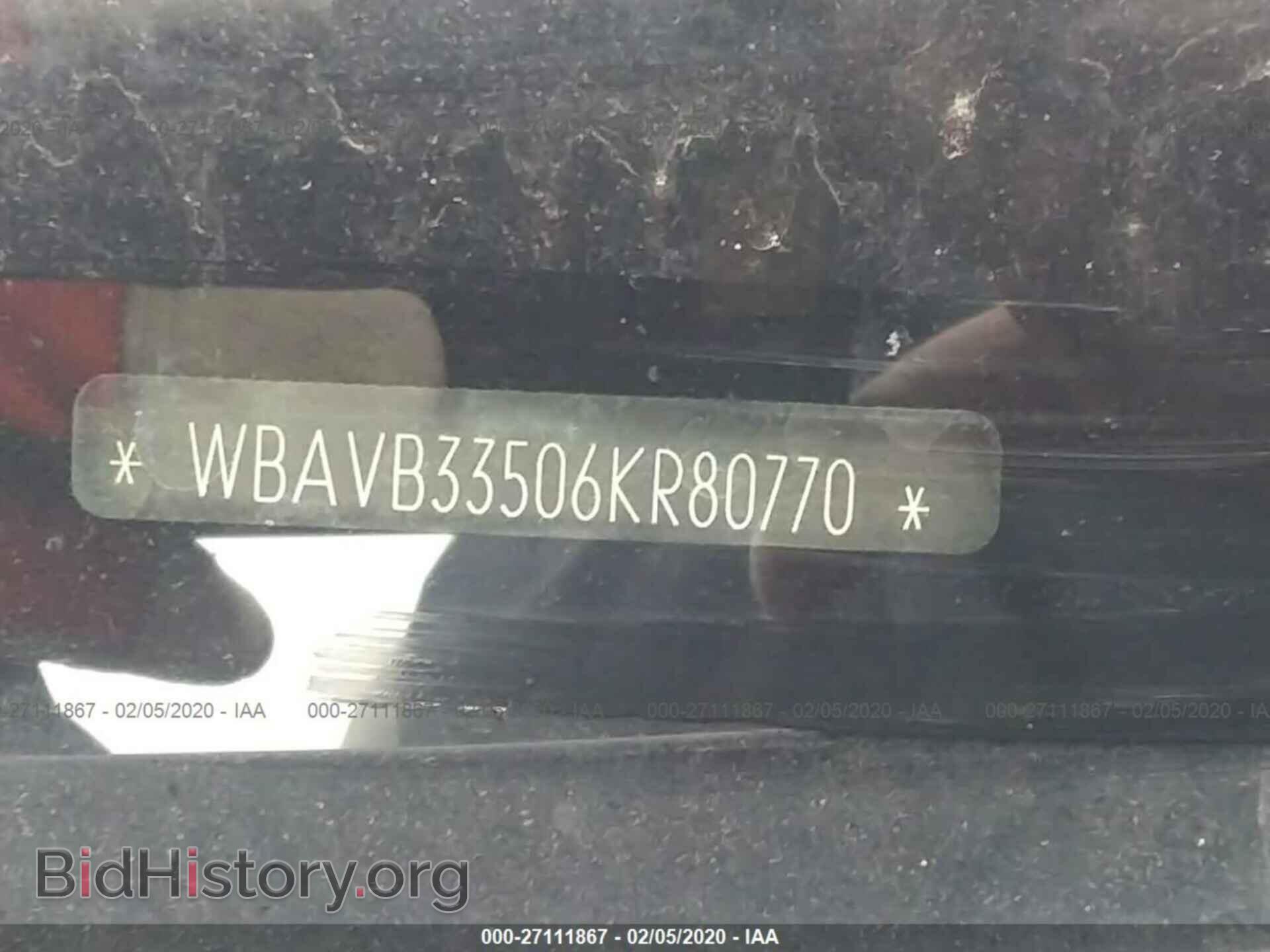 2006 BMW 330 - VIN: WBAVB33506KR80770 - Фото 9