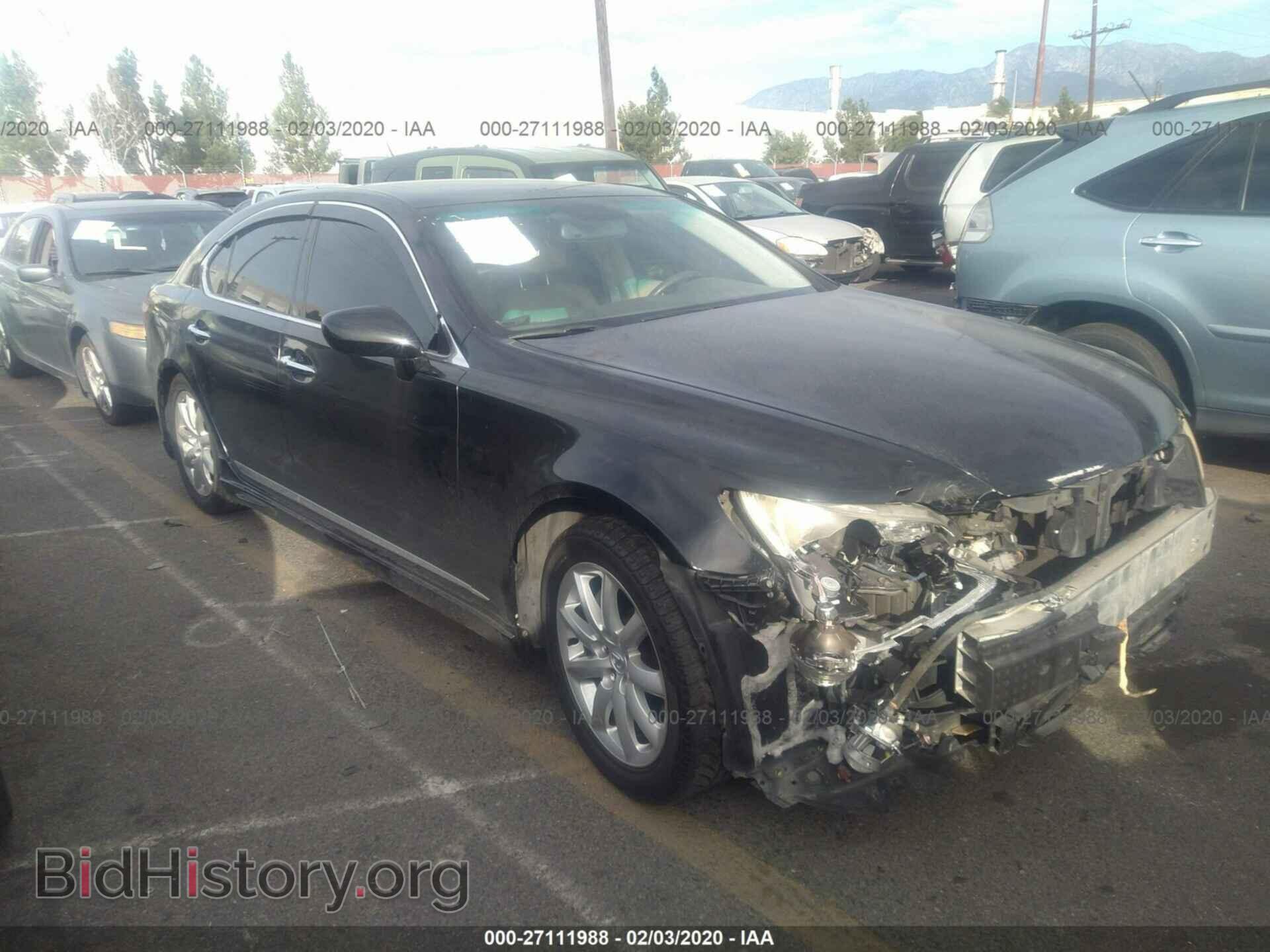 Photo JTHBL46F475042024 - LEXUS LS 2007