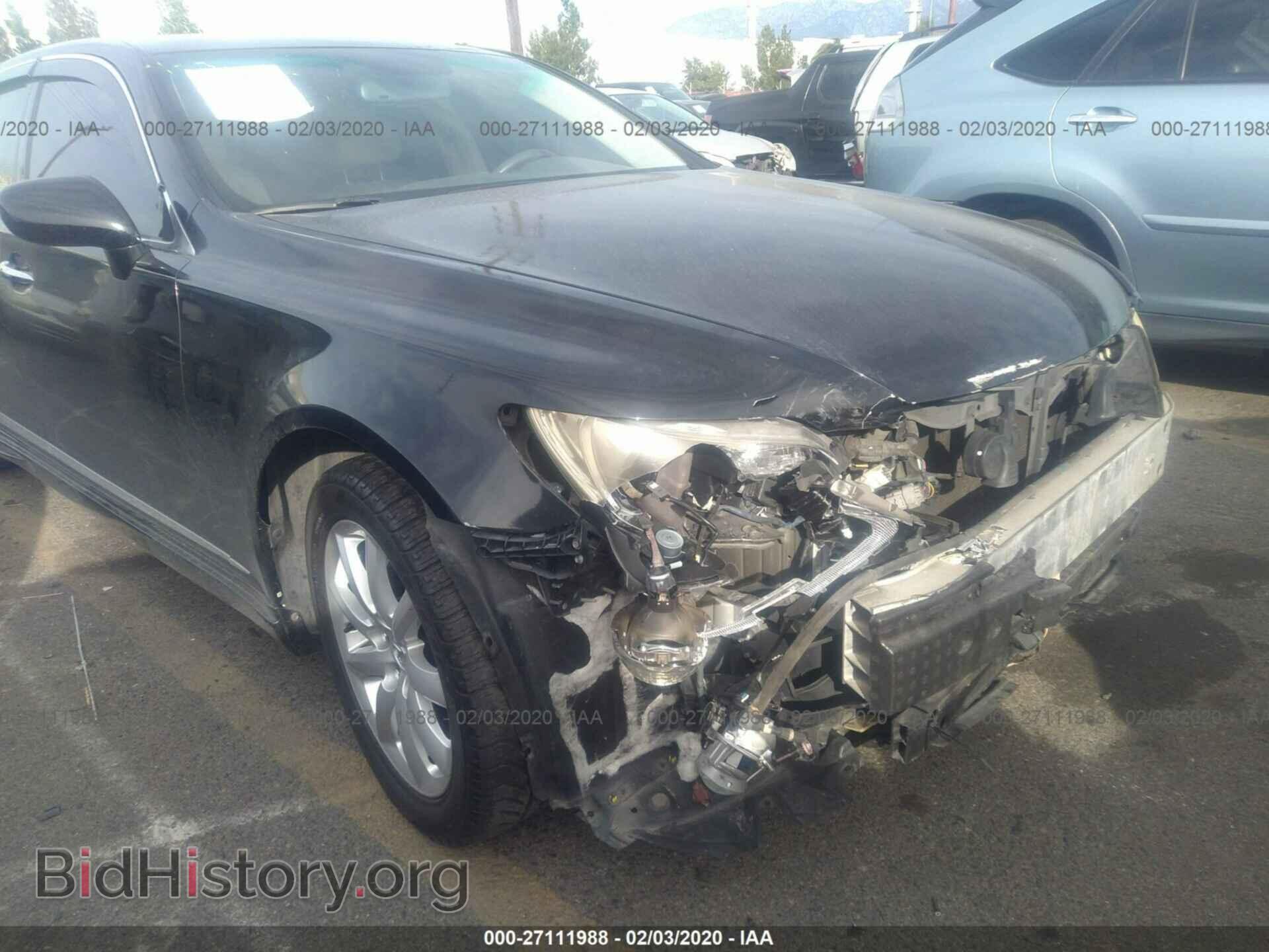 2007 LEXUS LS - VIN: JTHBL46F475042024 - Фото 6