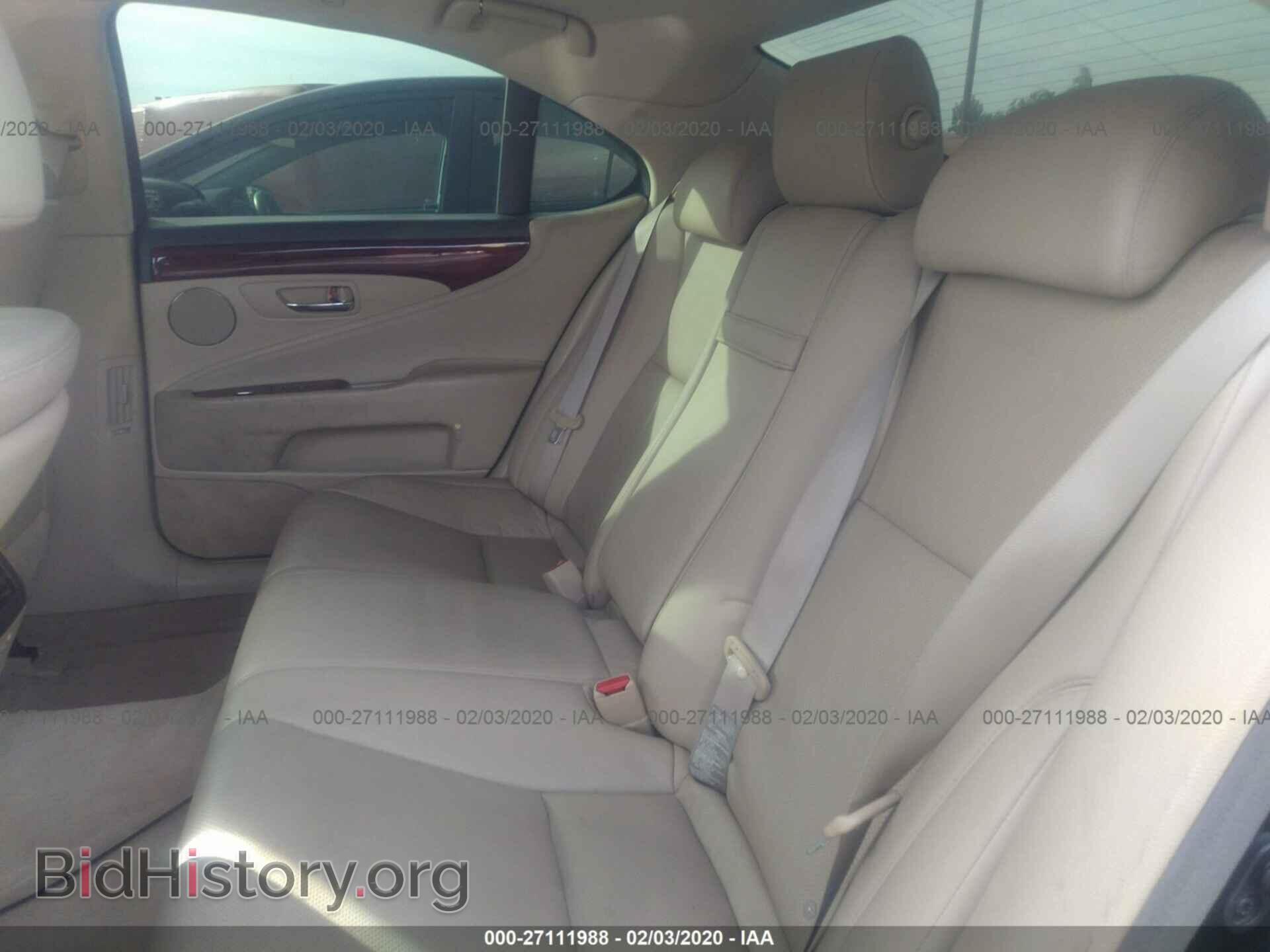 2007 LEXUS LS - VIN: JTHBL46F475042024 - Фото 8
