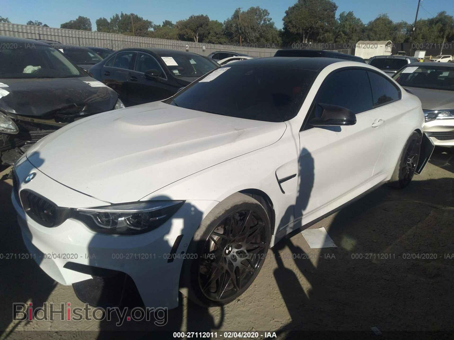 2018 BMW M4 - VIN: WBS4Y9C51JAC86597 - Фото 2